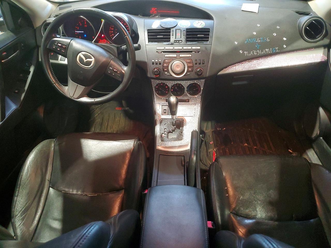 2011 Mazda 3 I Silver vin: JM1BL1VF1B1482400