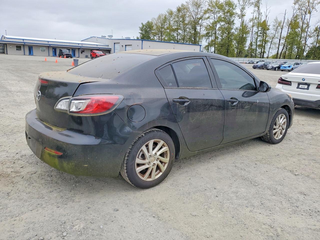 2012 Mazda Mazda3 Черный vin: JM1BL1VF1C1500489