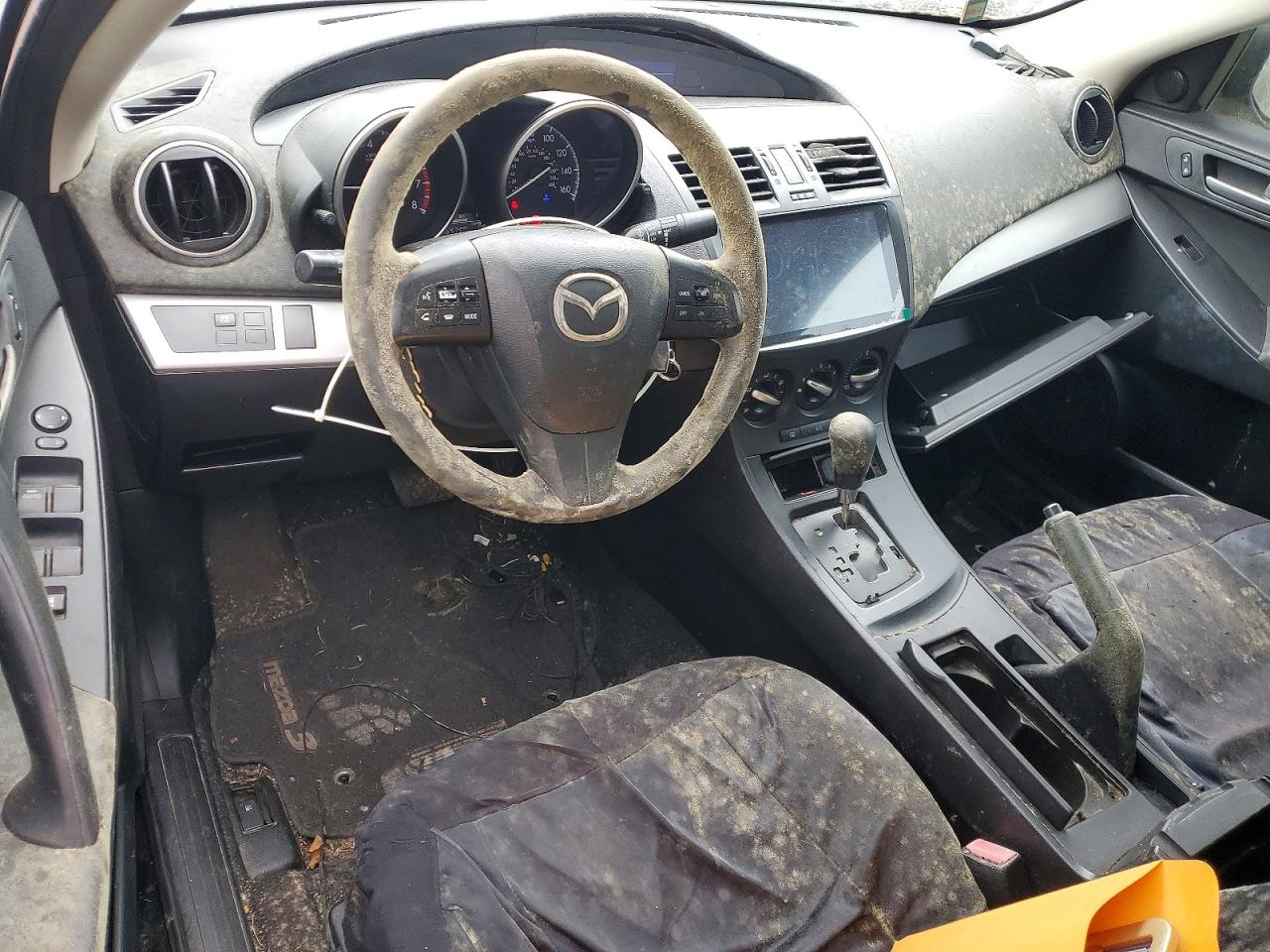 2012 Mazda Mazda3 Черный vin: JM1BL1VF1C1500489