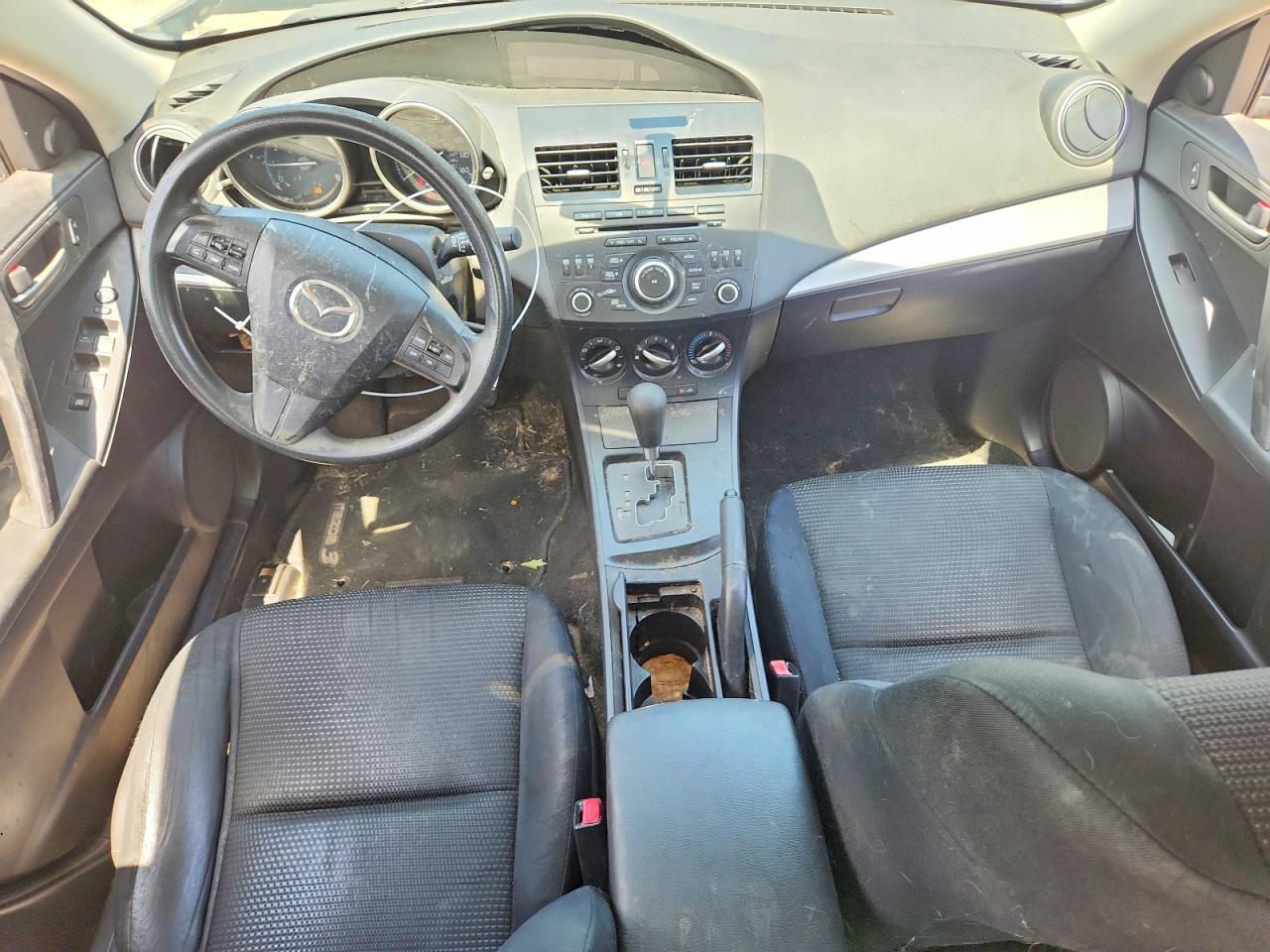 2012 Mazda 3 I Black vin: JM1BL1VF1C1503800