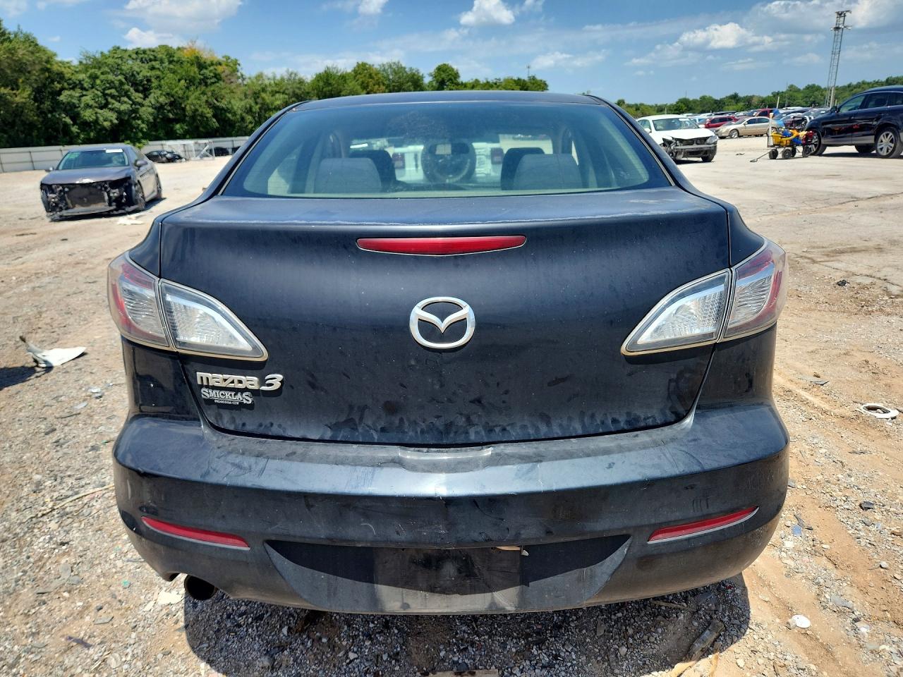 2012 Mazda 3 I Black vin: JM1BL1VF1C1503800