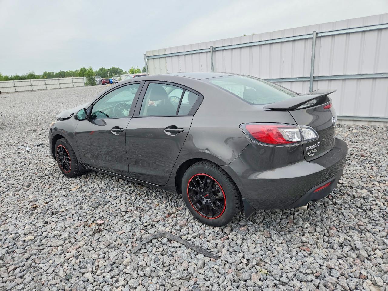2011 Mazda 3 I Gray vin: JM1BL1VF2B1375680