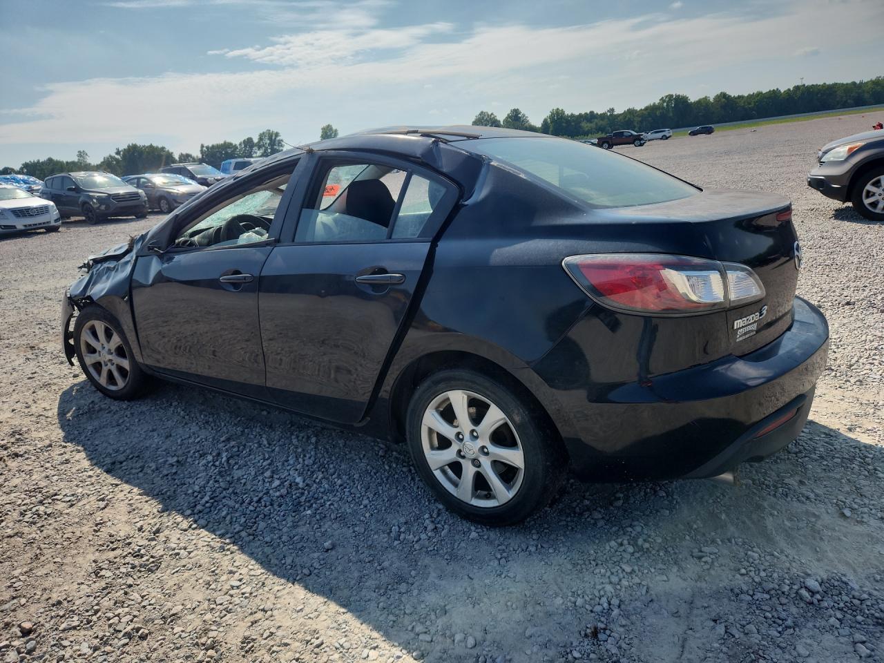 2011 Mazda 3 I Black vin: JM1BL1VF3B1496721