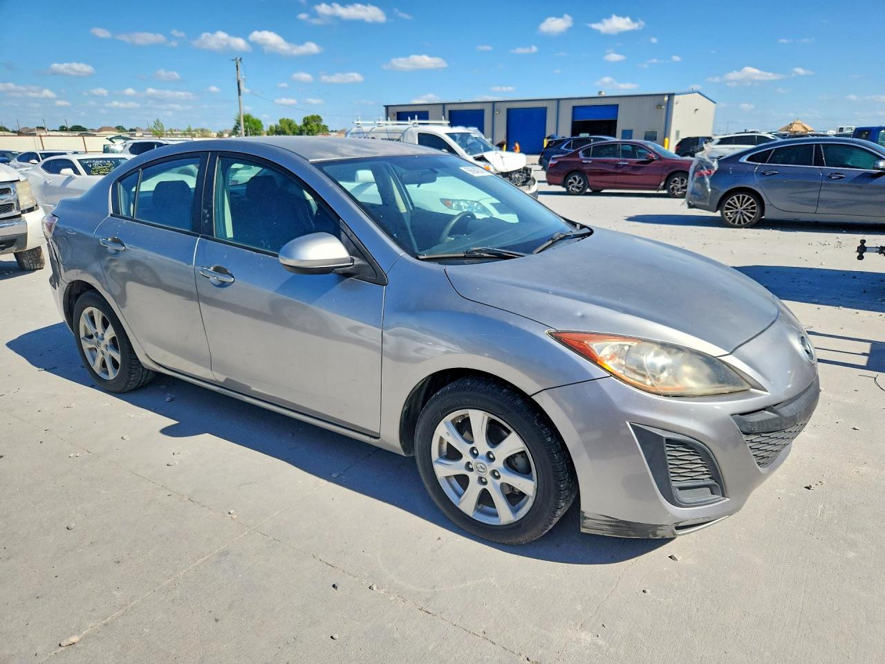 2011 Mazda 3 I Gray vin: JM1BL1VF4B1427312