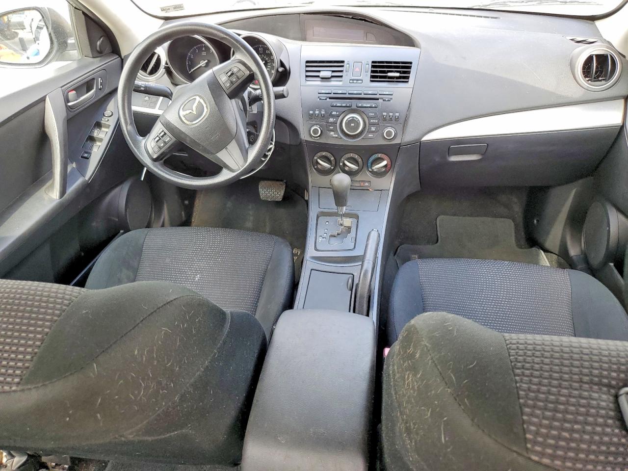2012 Mazda 3 I Silver vin: JM1BL1VF4C1504357