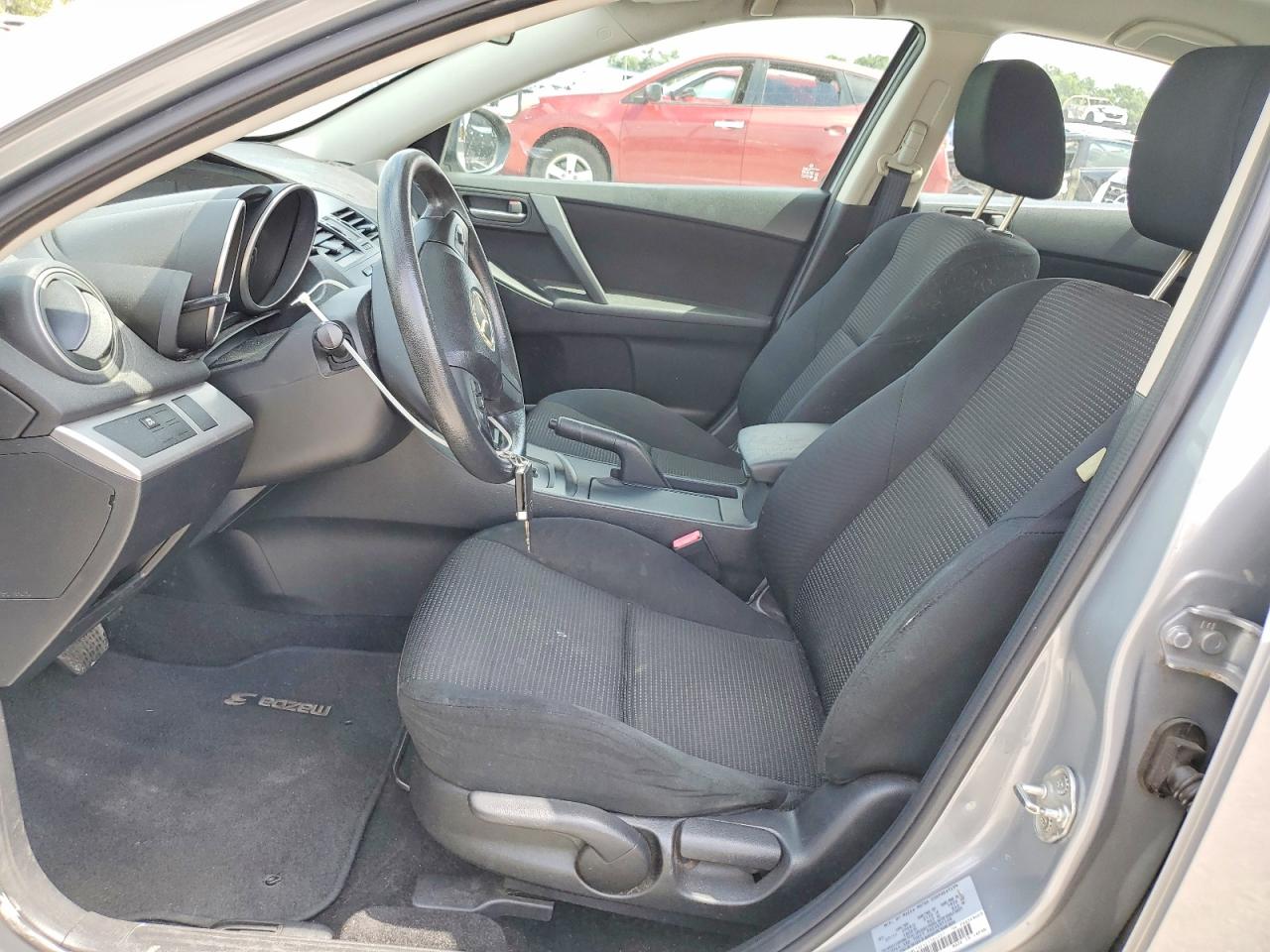 2012 Mazda 3 I Silver vin: JM1BL1VF4C1504357