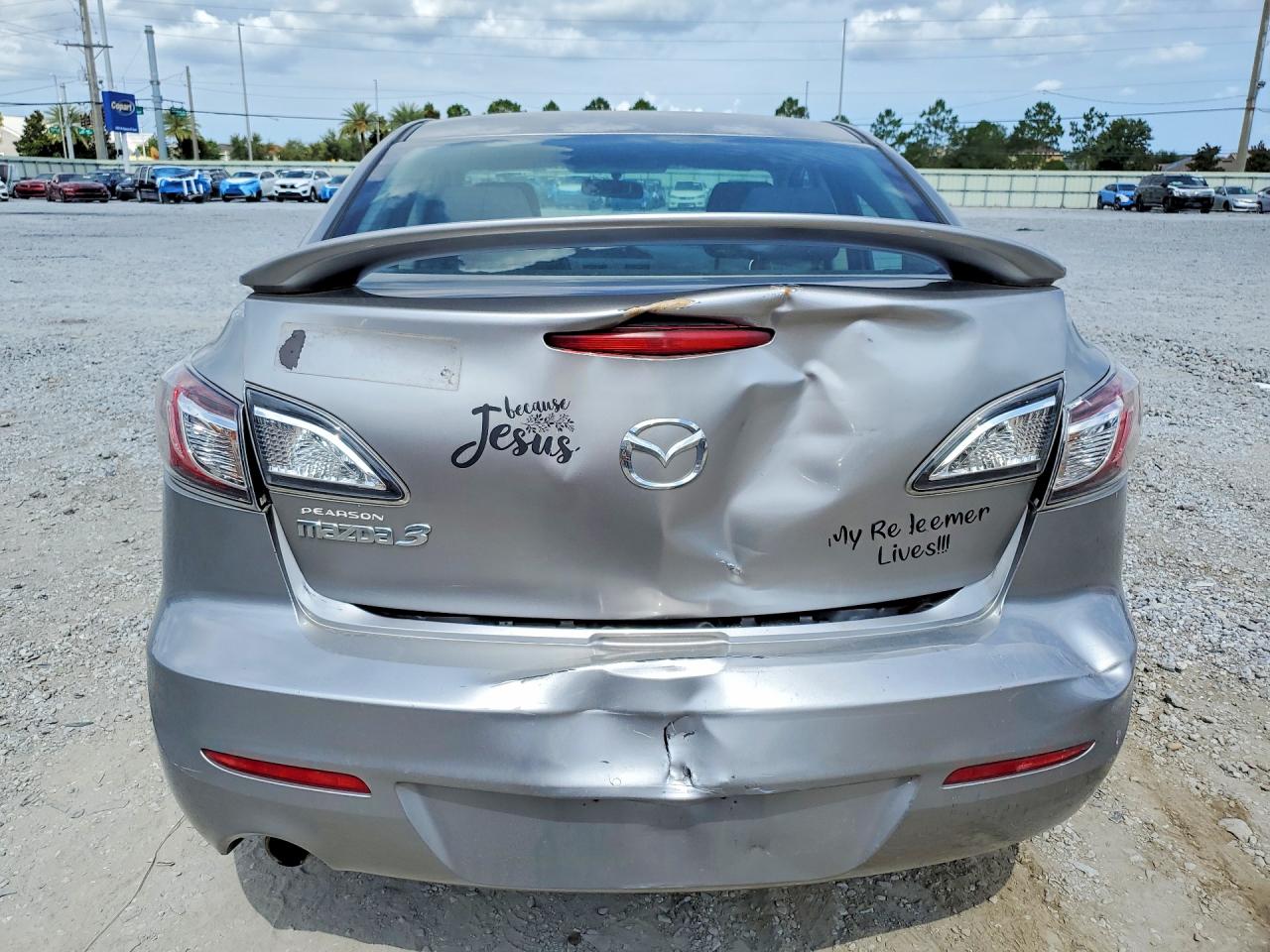 2012 Mazda 3 I Silver vin: JM1BL1VF4C1504357
