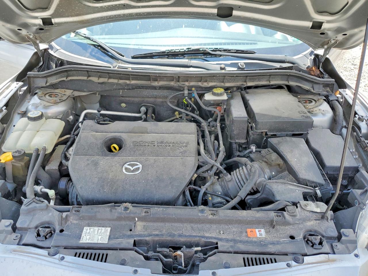 2012 Mazda 3 I Silver vin: JM1BL1VF4C1504357