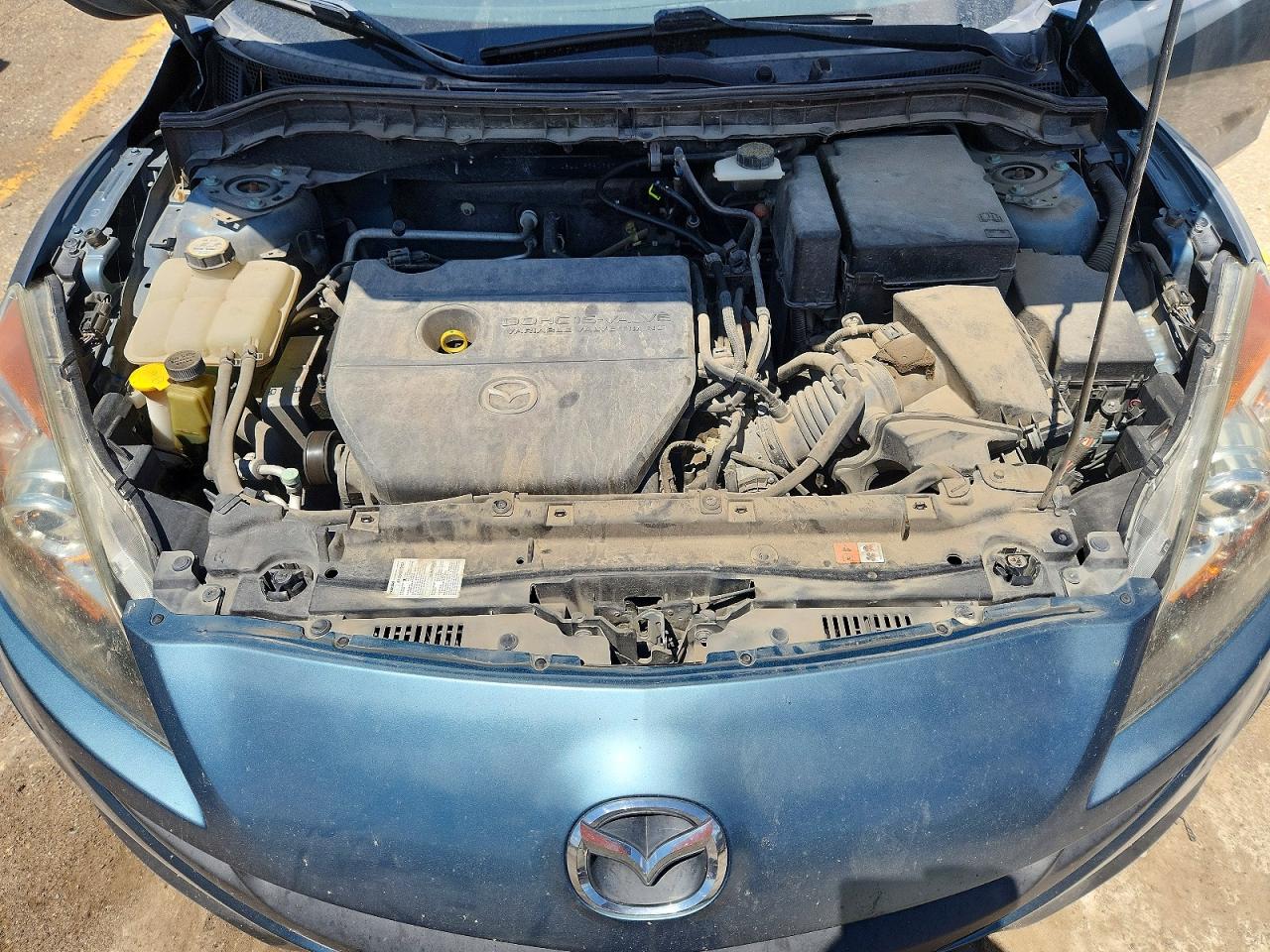 2011 Mazda 3 I Бирюзовый vin: JM1BL1VF5B1385409