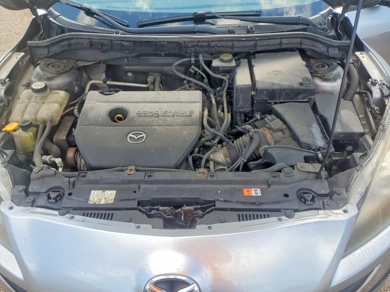 2011 Mazda 3 I Silver vin: JM1BL1VF5B1480164