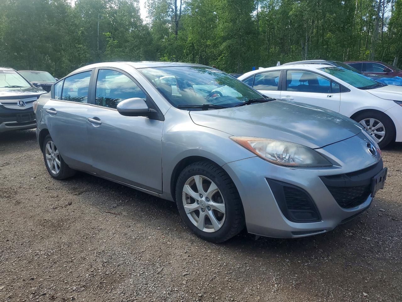 2011 Mazda 3 I Silver vin: JM1BL1VF5B1480164