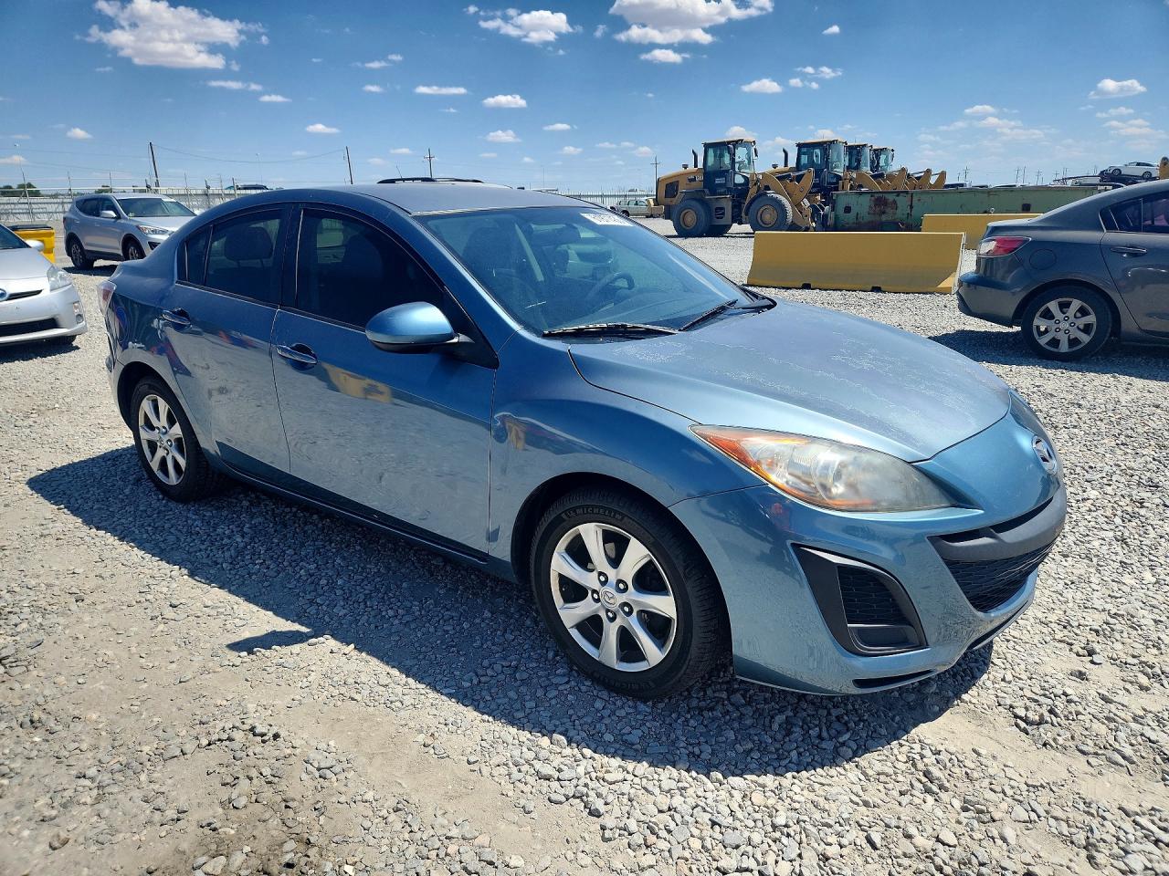 2011 Mazda 3 I Синий vin: JM1BL1VF5B1489303