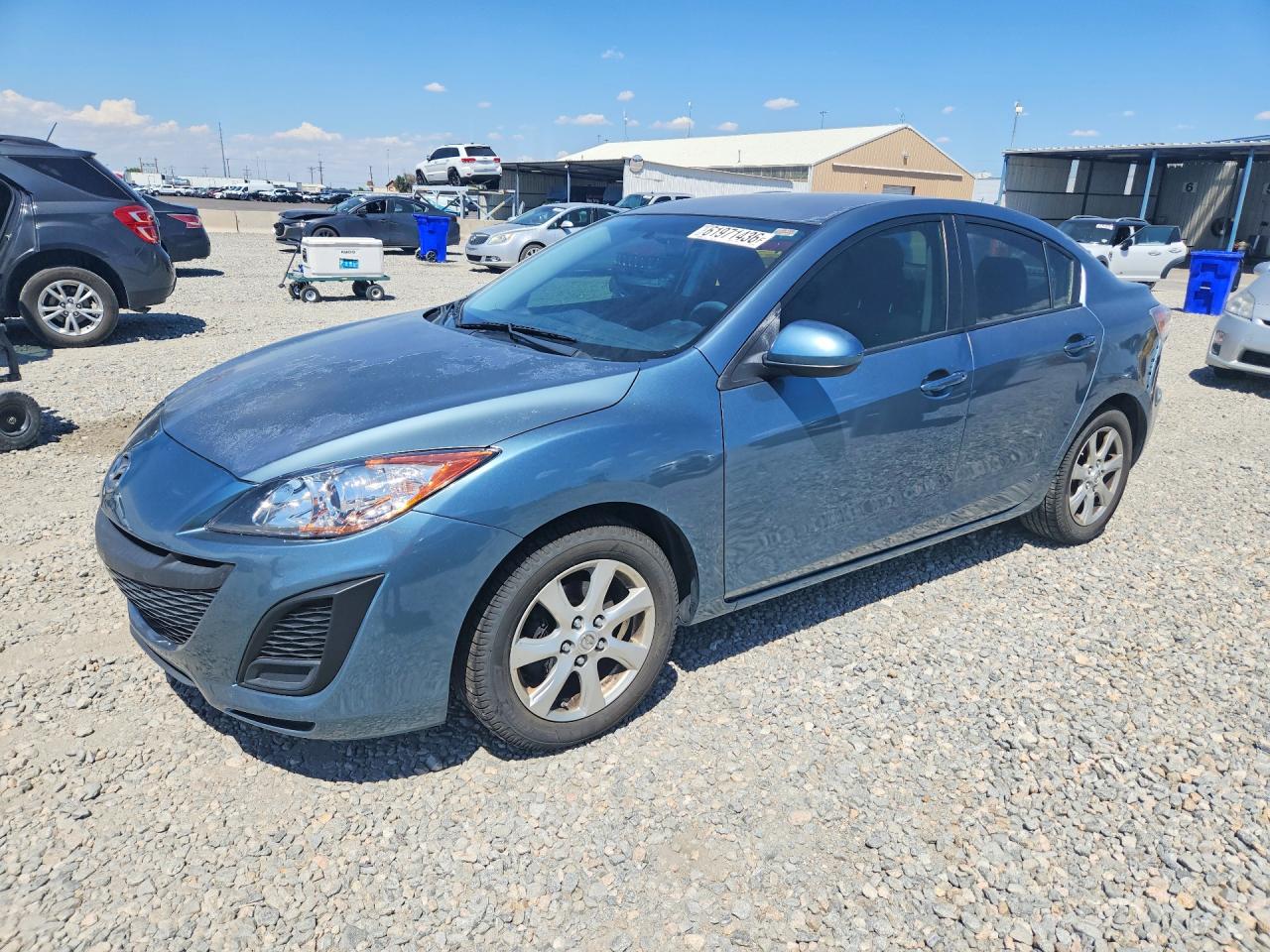 2011 Mazda 3 I Синий vin: JM1BL1VF5B1489303