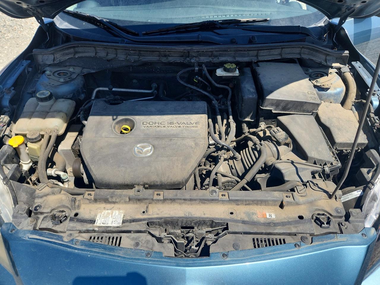 2011 Mazda 3 I Синий vin: JM1BL1VF5B1489303