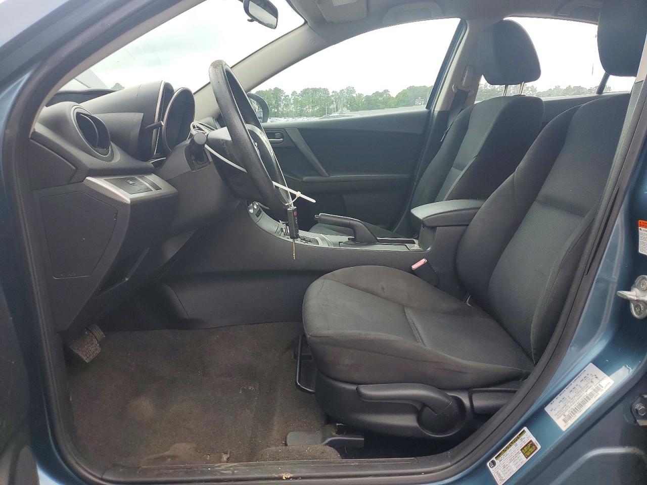 2011 Mazda Mazda3 Touring Blue vin: JM1BL1VF6B1363726