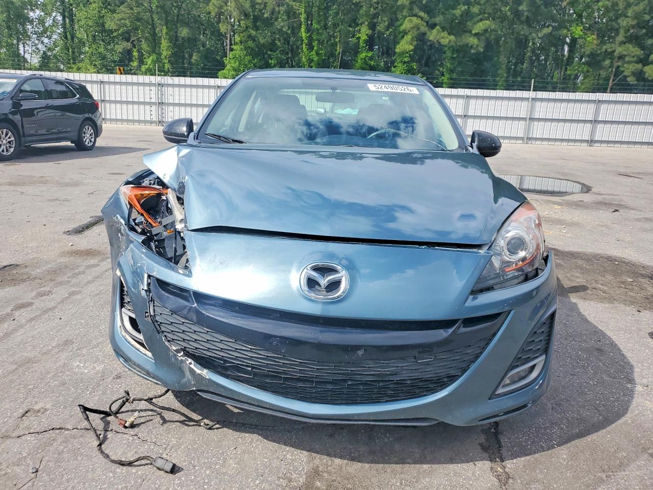 2011 Mazda Mazda3 Touring Blue vin: JM1BL1VF6B1363726