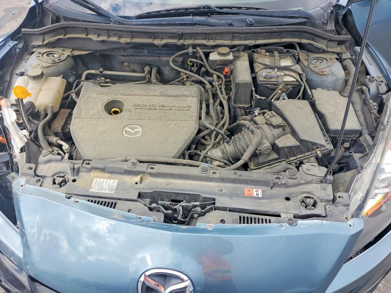 2011 Mazda Mazda3 Touring Blue vin: JM1BL1VF6B1363726