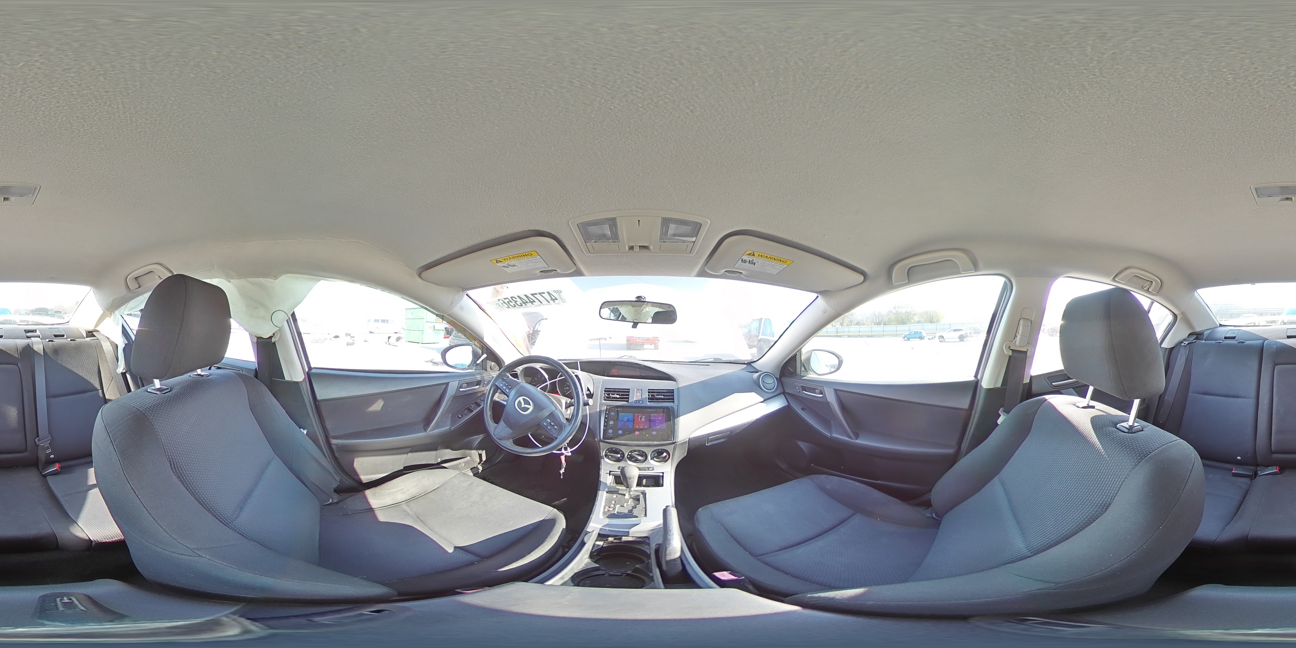 2011 Mazda 3 I White vin: JM1BL1VF6B1381059