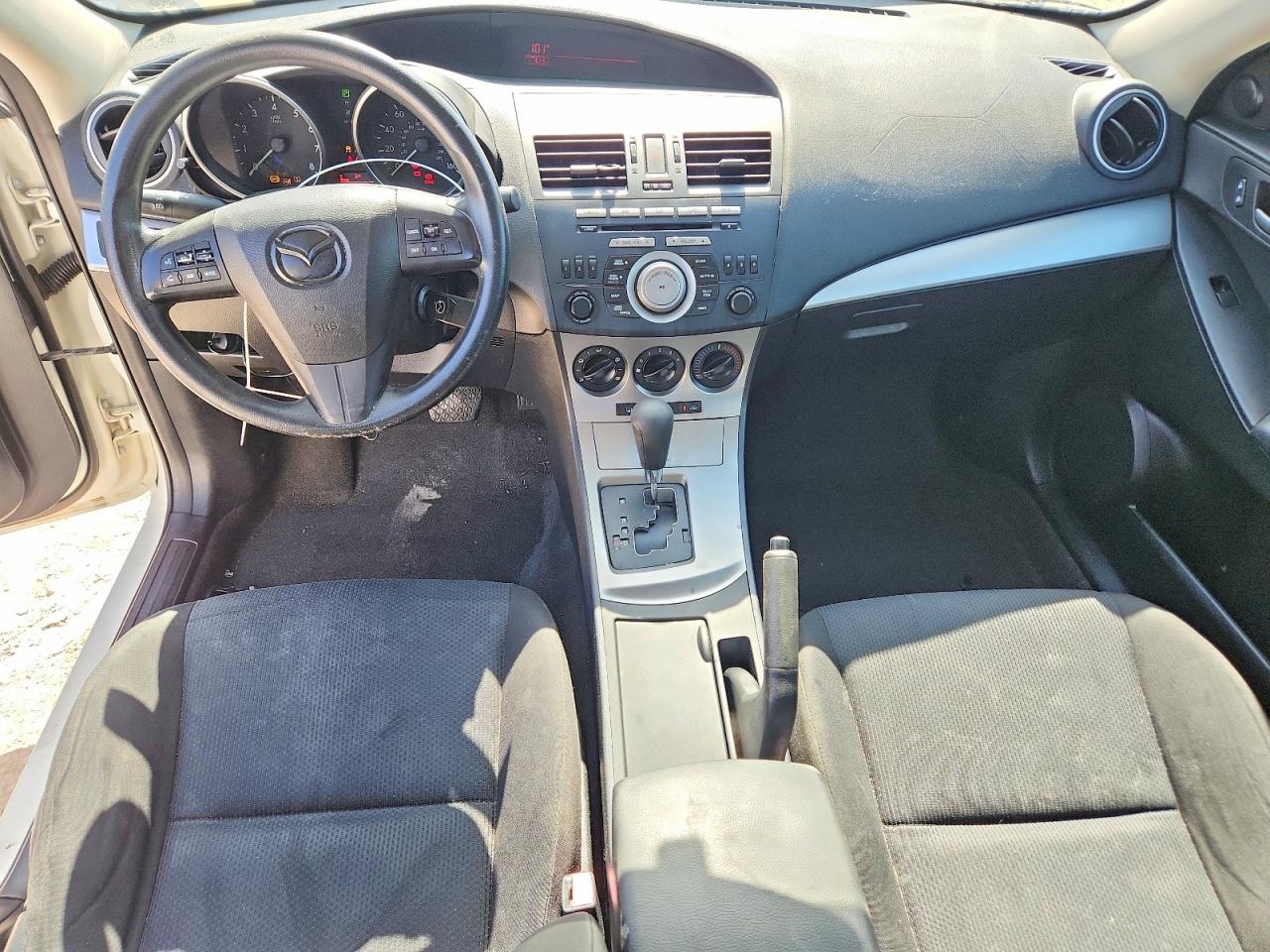 2011 Mazda 3 I White vin: JM1BL1VF6B1487477