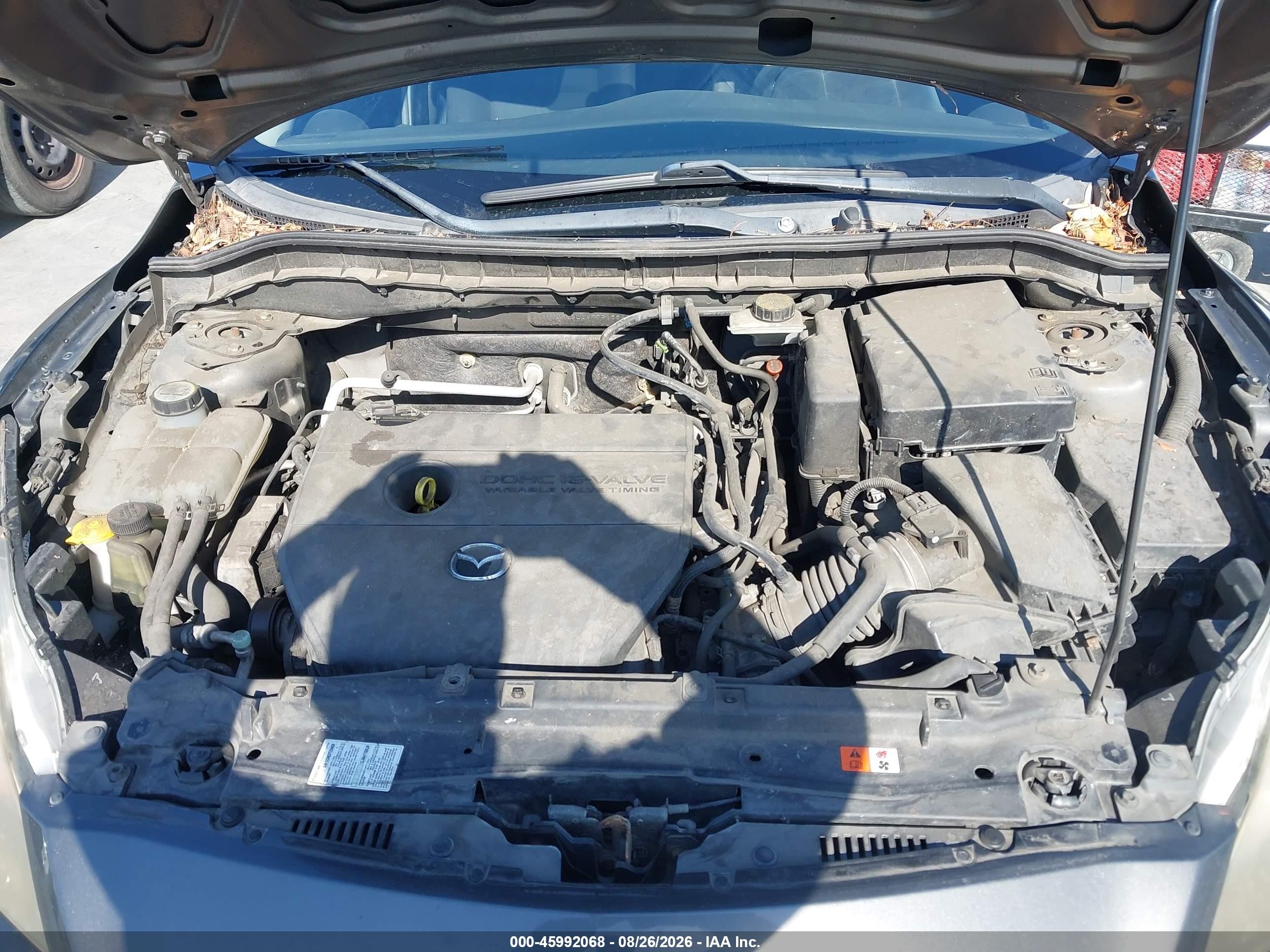 2011 Mazda Mazda3 I Touring Gray vin: JM1BL1VF7B1359880