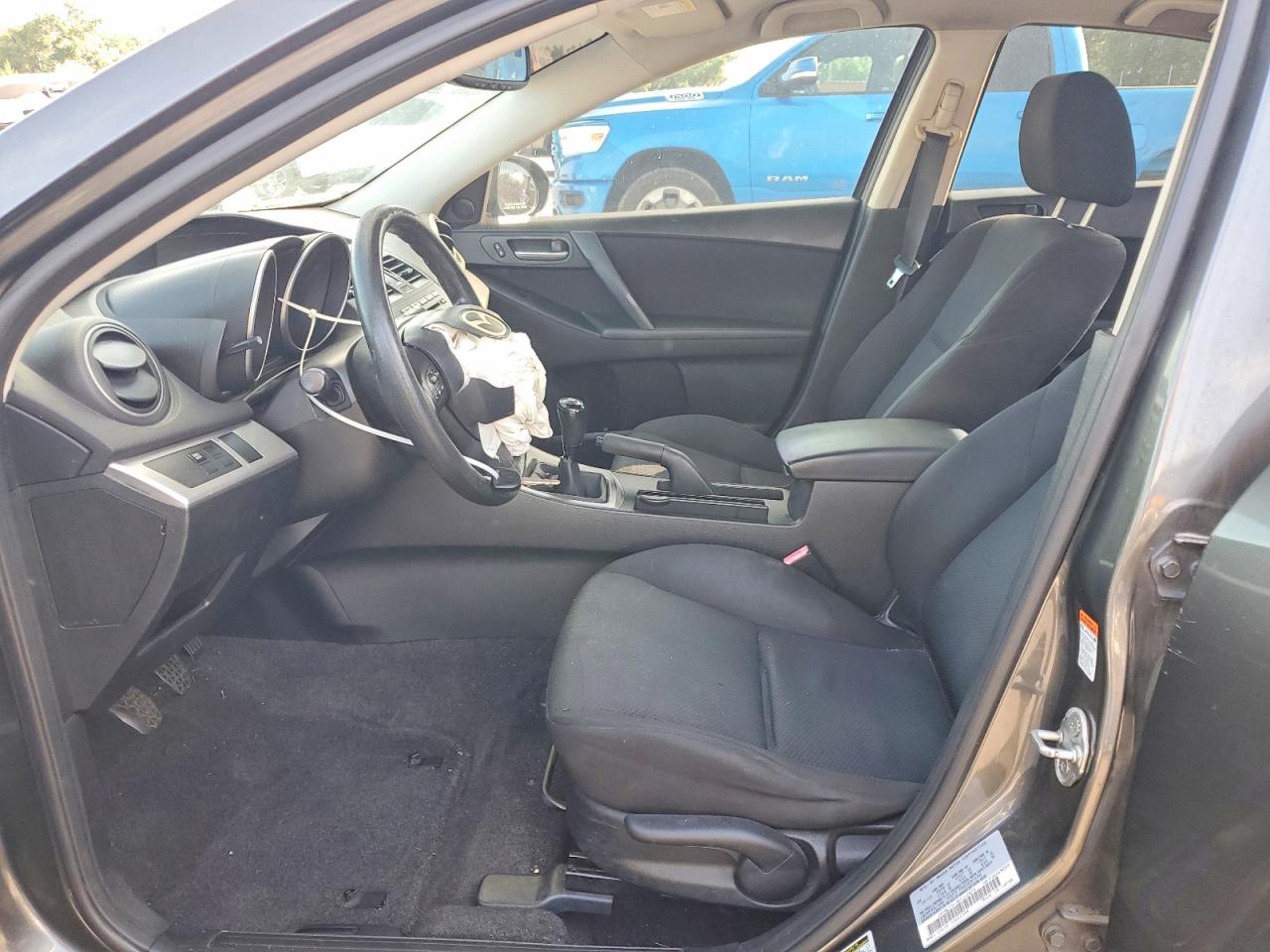 2011 Mazda 3 I Gray vin: JM1BL1VF7B1442810
