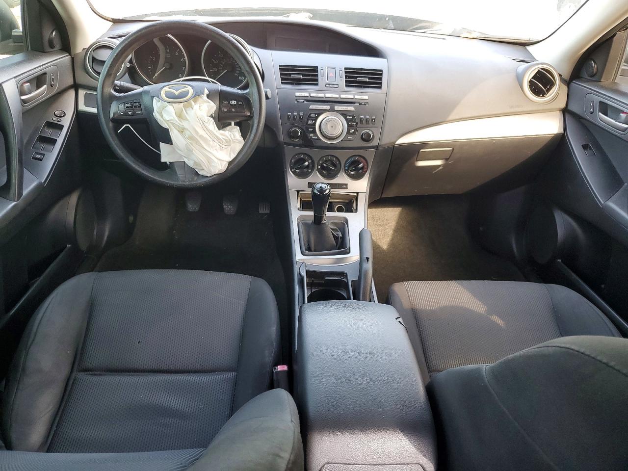 2011 Mazda 3 I Gray vin: JM1BL1VF7B1442810