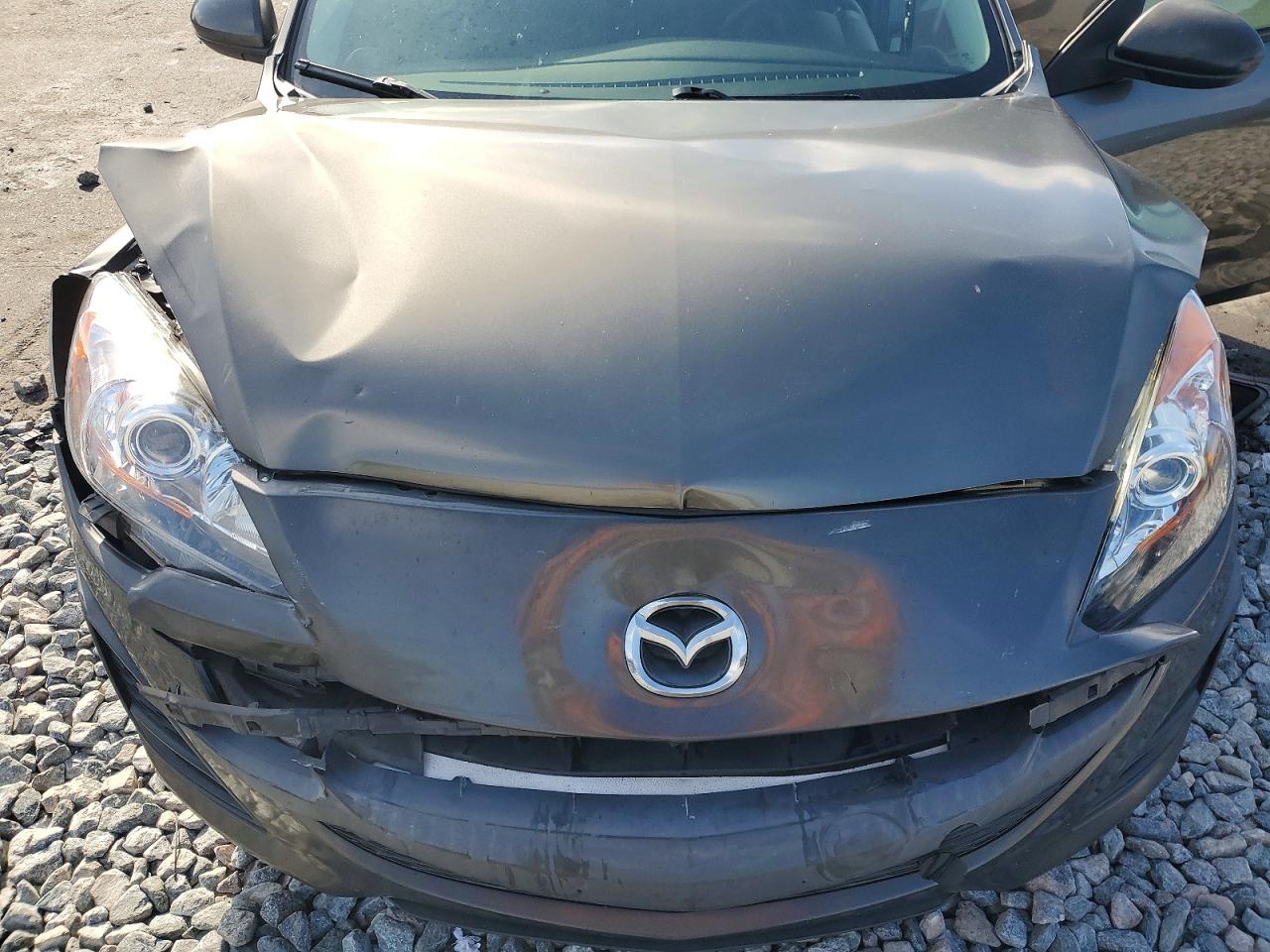 2011 Mazda 3 I Gray vin: JM1BL1VF7B1442810