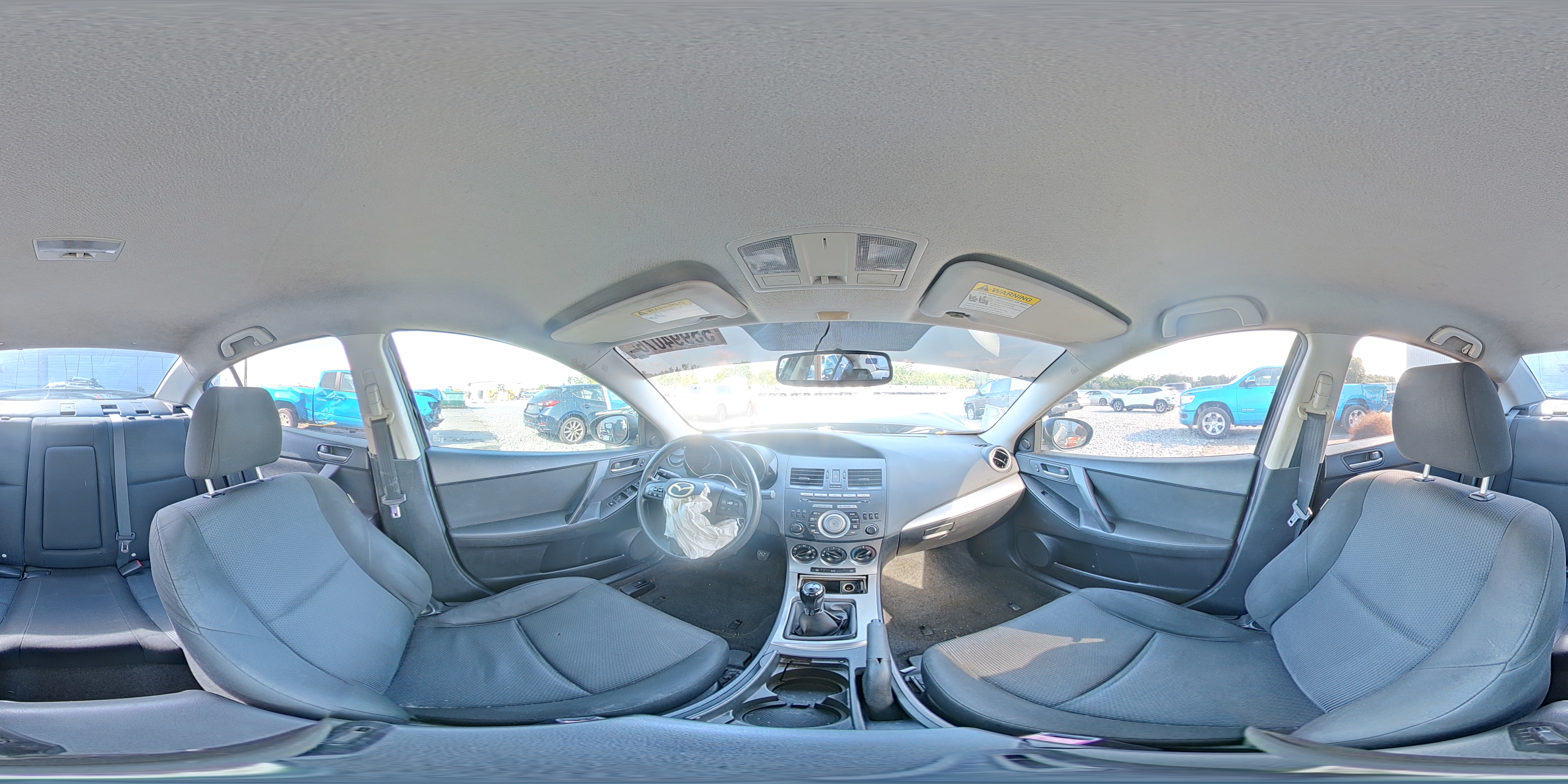 2011 Mazda 3 I Gray vin: JM1BL1VF7B1442810