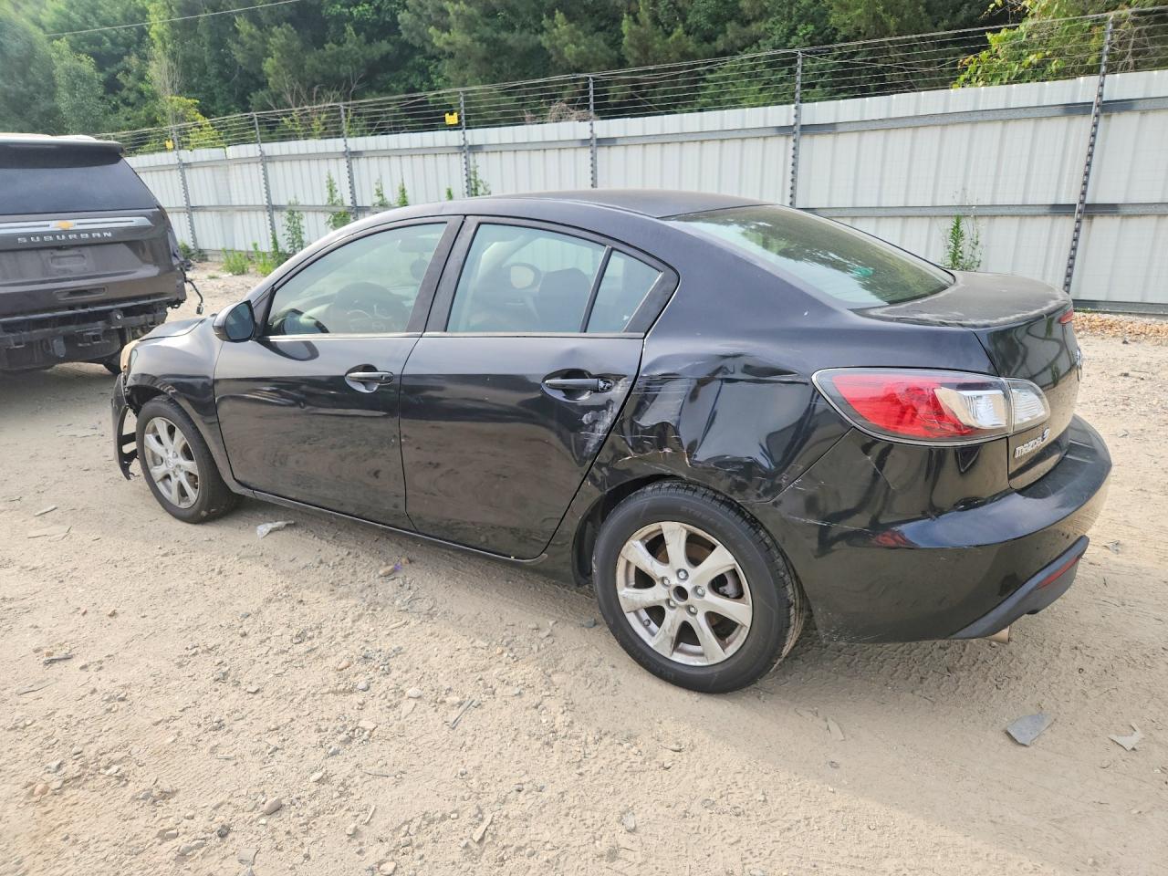 2011 Mazda 3 I Black vin: JM1BL1VF7B1486242