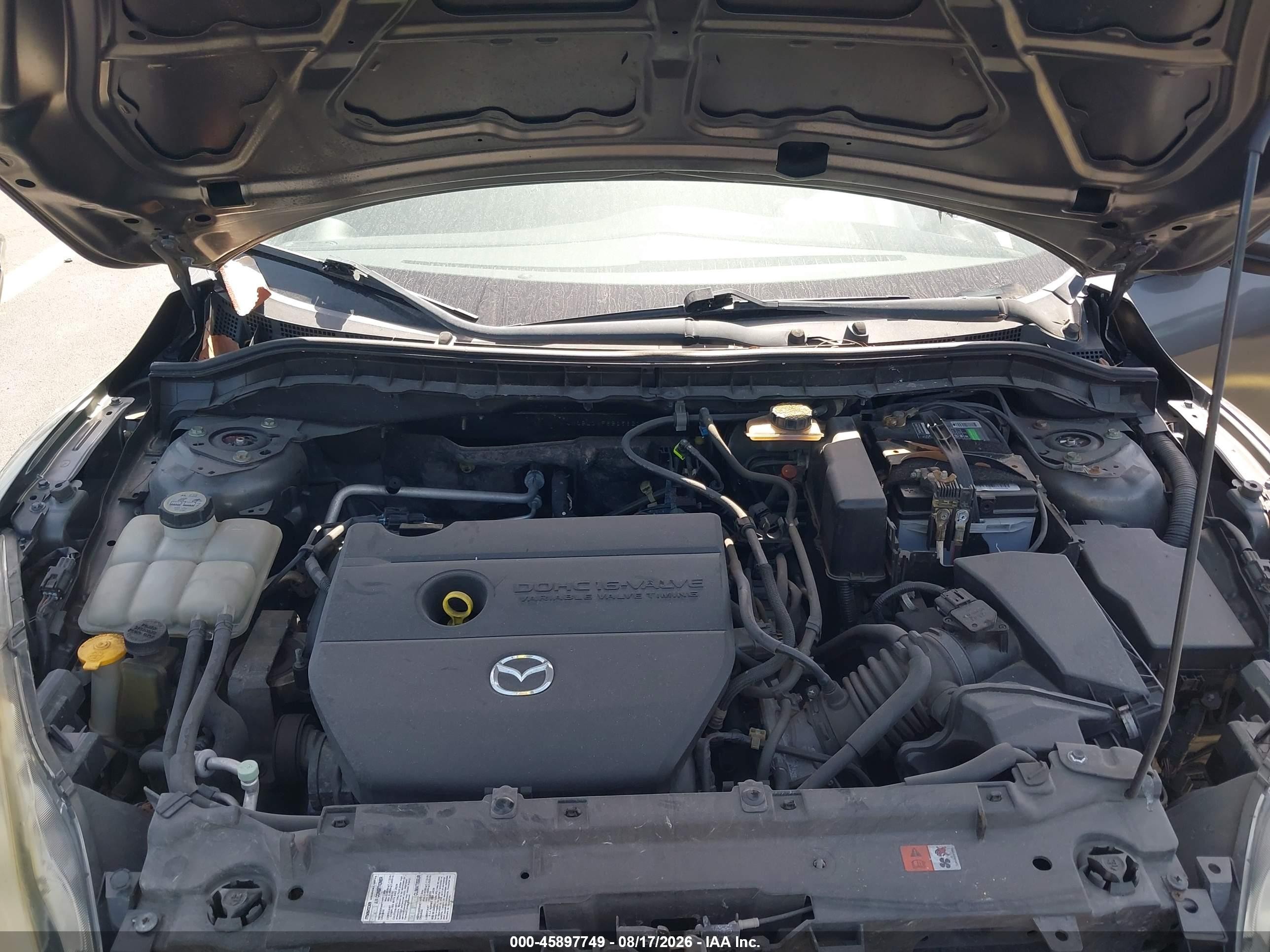2011 Mazda Mazda3 I Touring Серый vin: JM1BL1VF8B1362125