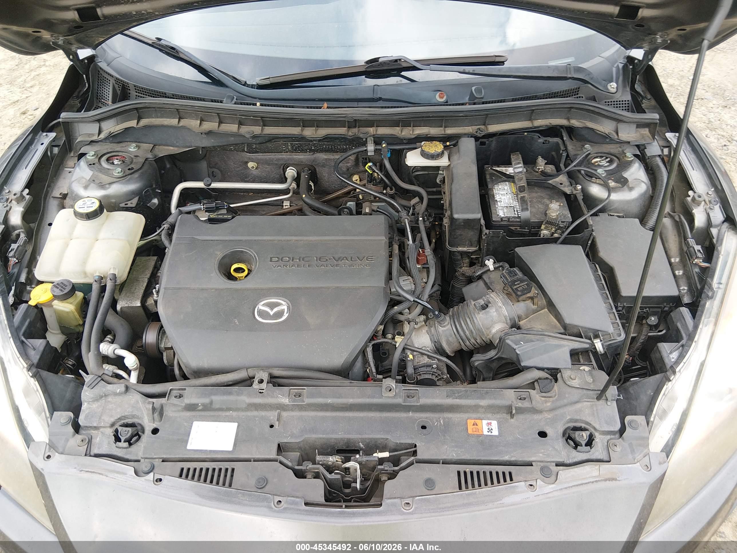 2011 Mazda Mazda3 I Touring Gray vin: JM1BL1VF8B1426535