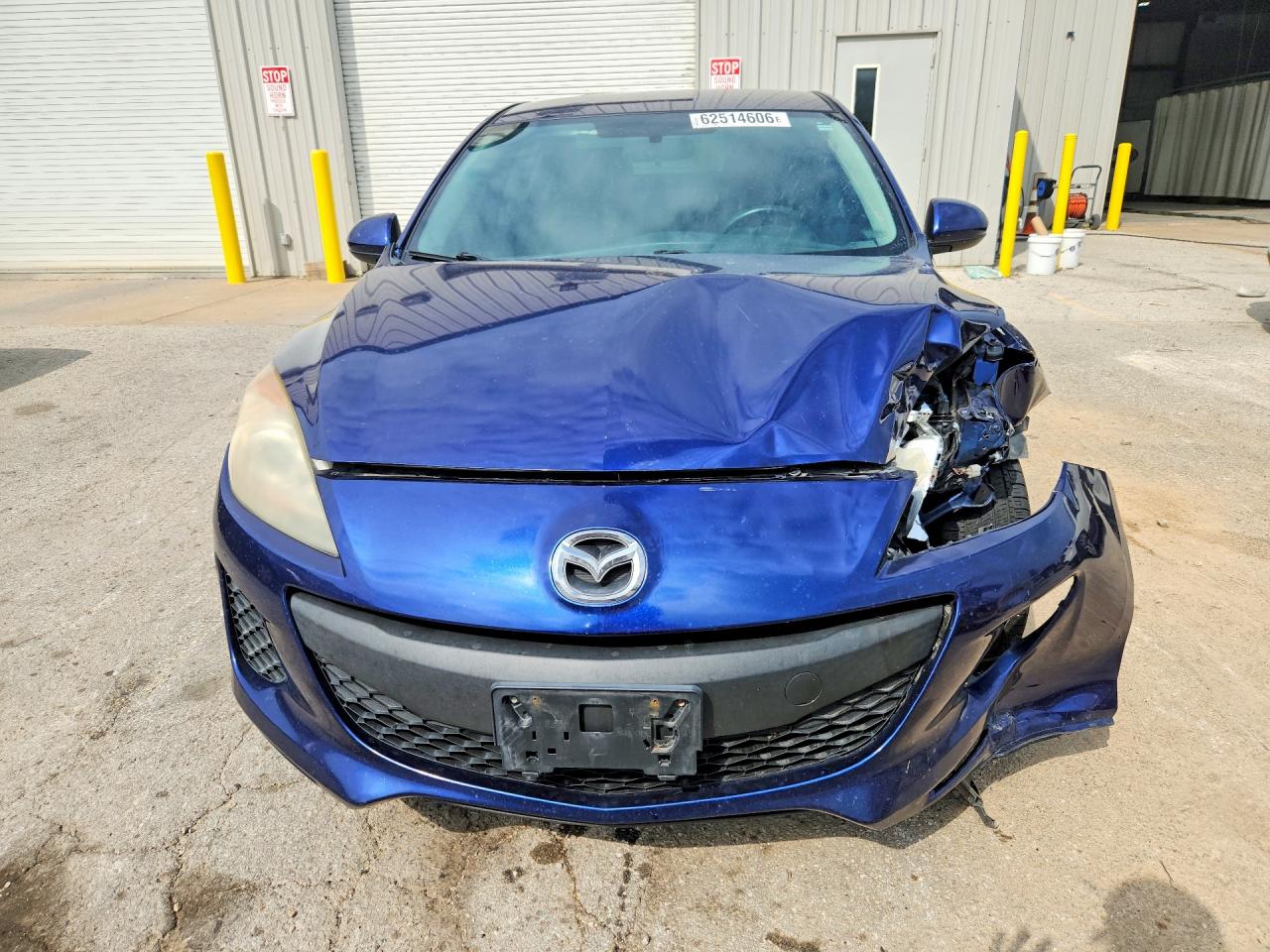 2012 Mazda 3 I Blue vin: JM1BL1VF8C1502501
