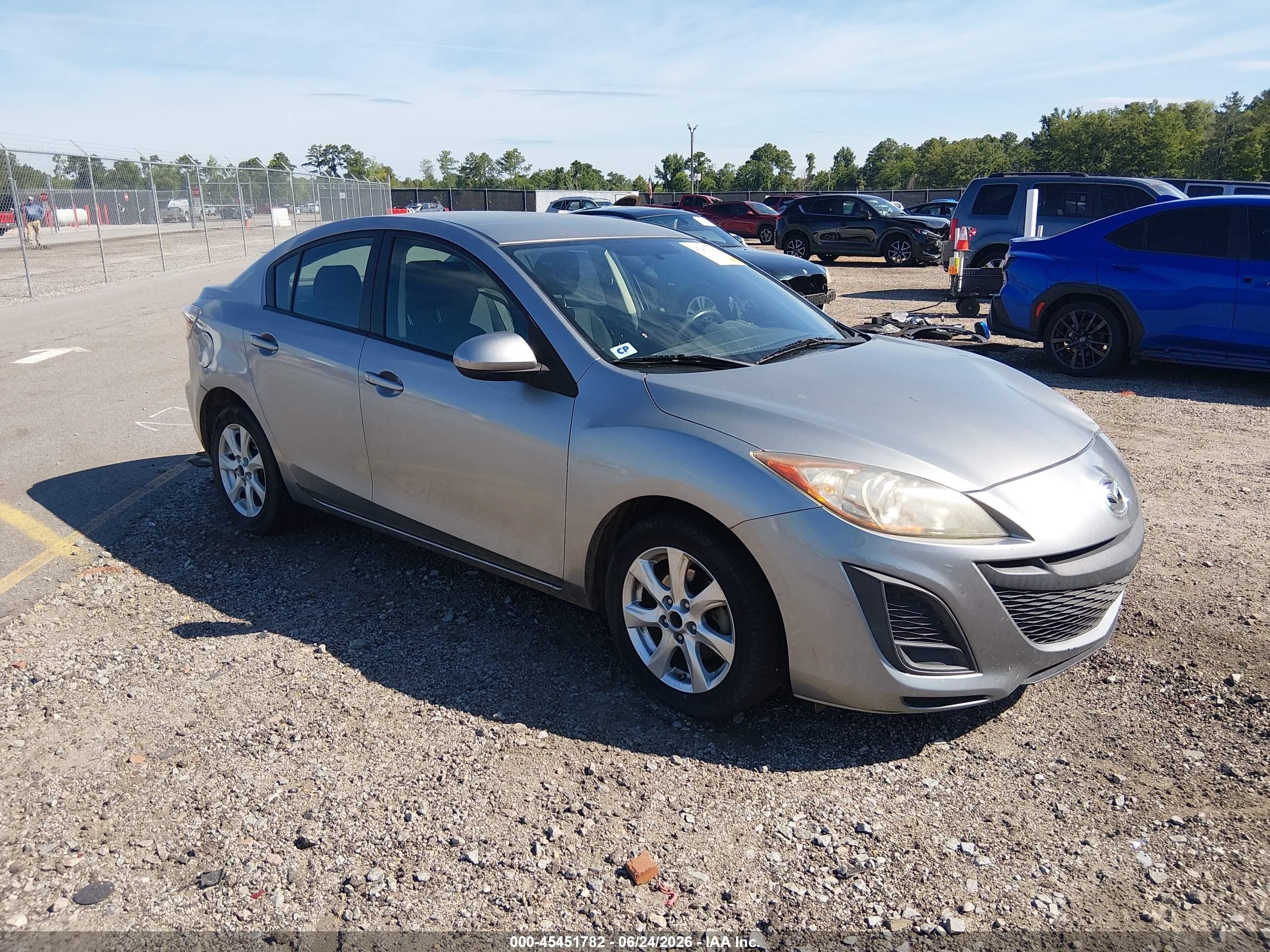 2011 Mazda Mazda3 I Touring Серый vin: JM1BL1VF9B1396199