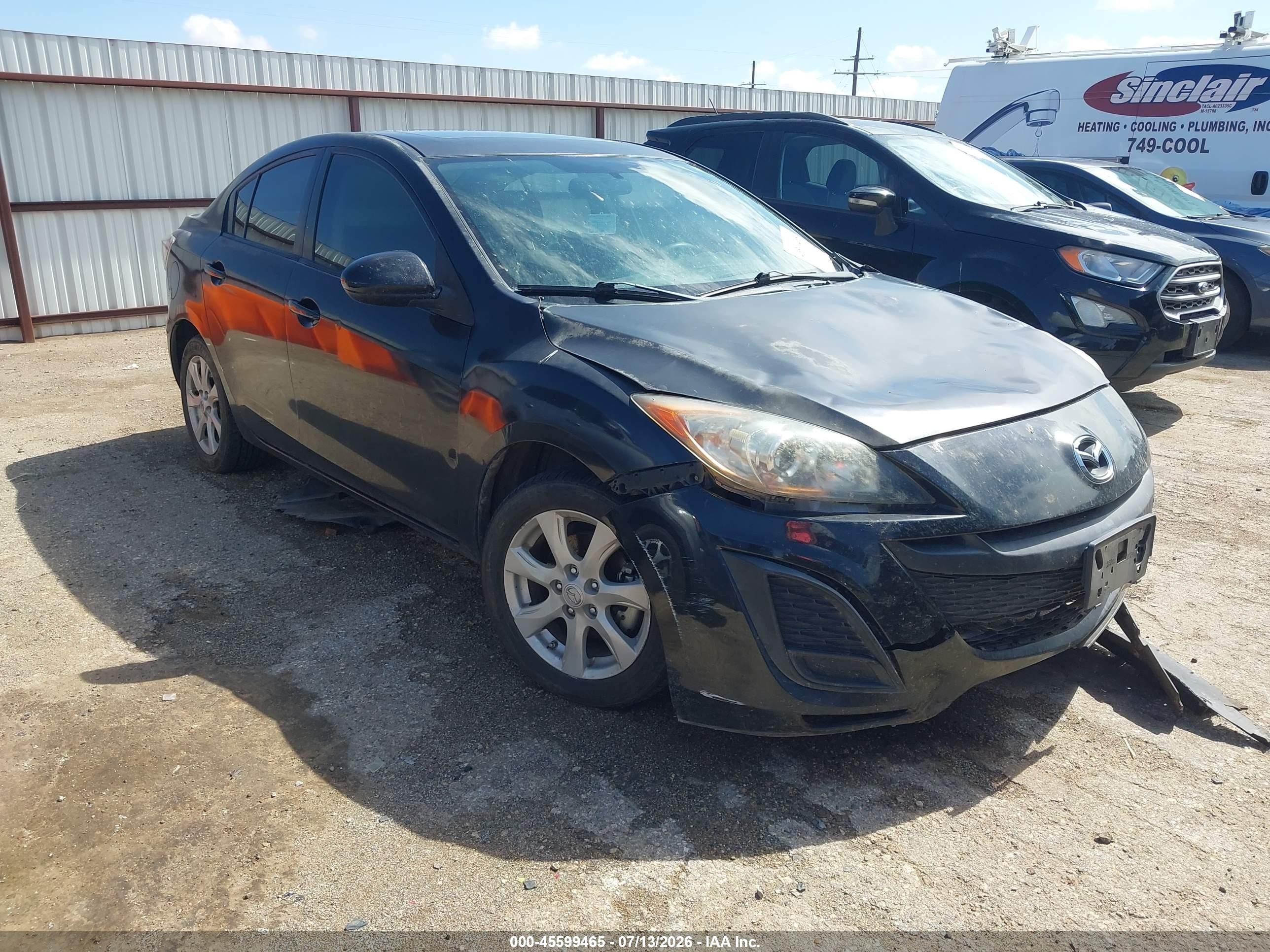 2011 Mazda Mazda3 I Touring Черный vin: JM1BL1VF9B1472567