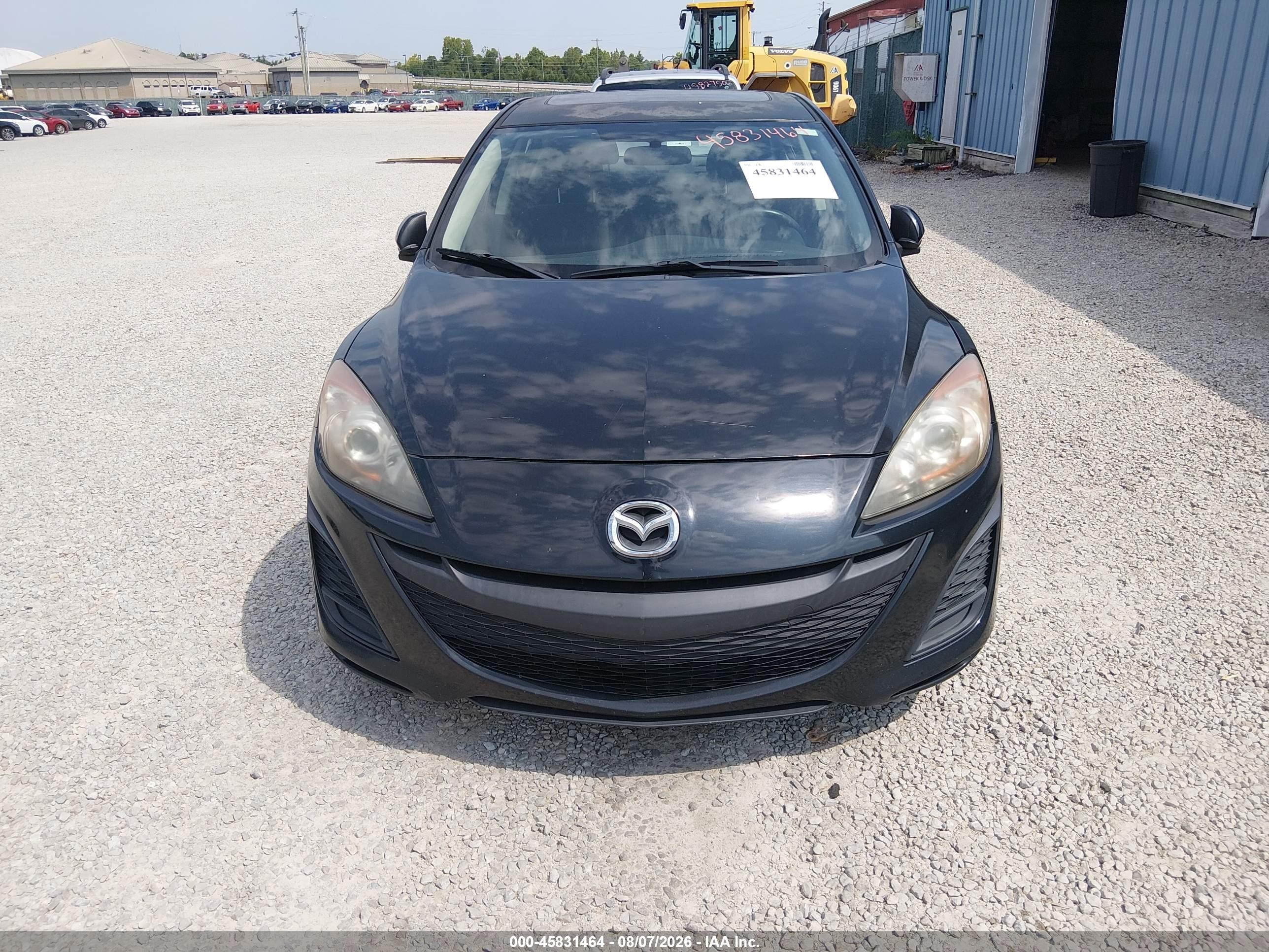 2011 Mazda Mazda3 I Touring Black vin: JM1BL1VF9B1900993