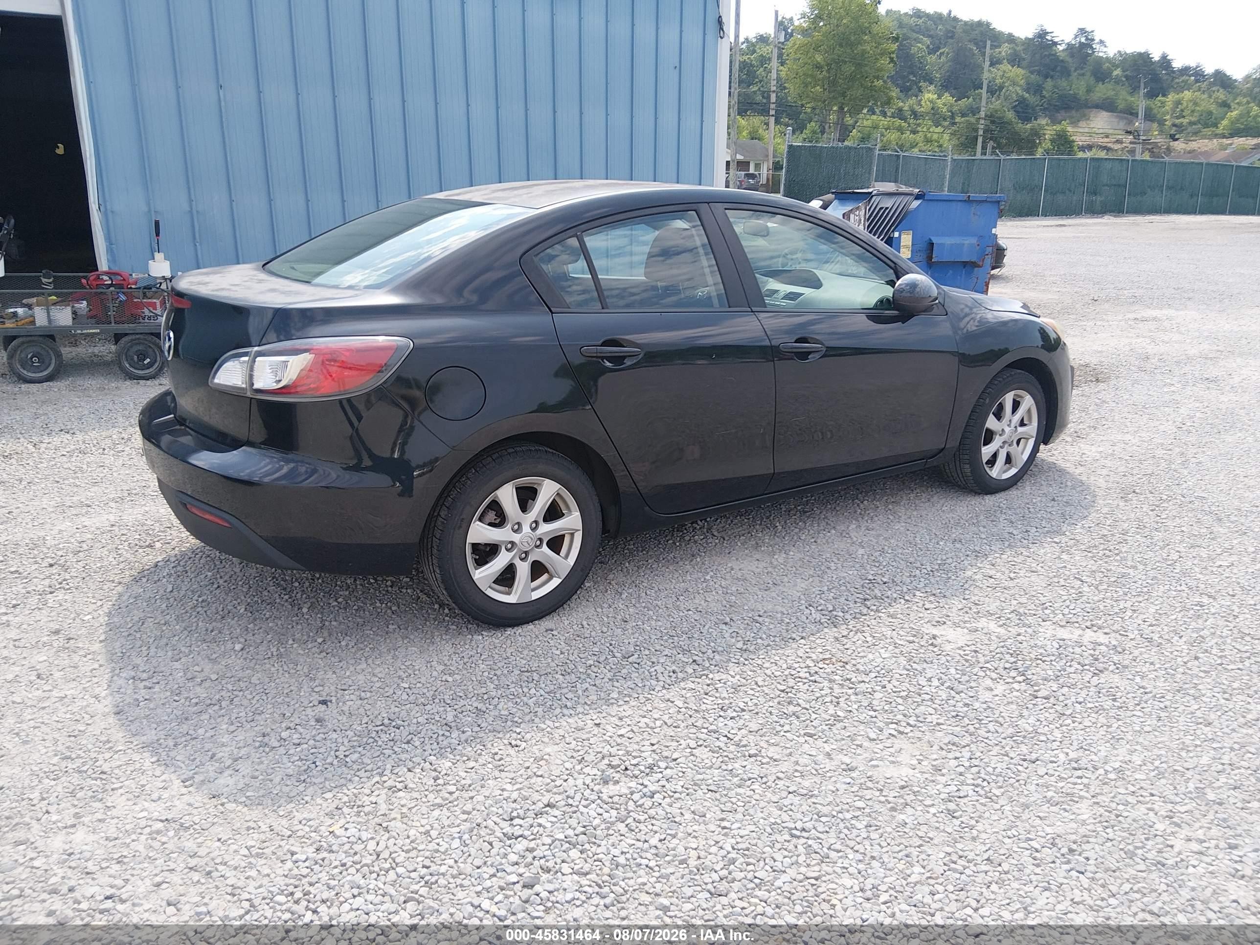 2011 Mazda Mazda3 I Touring Black vin: JM1BL1VF9B1900993