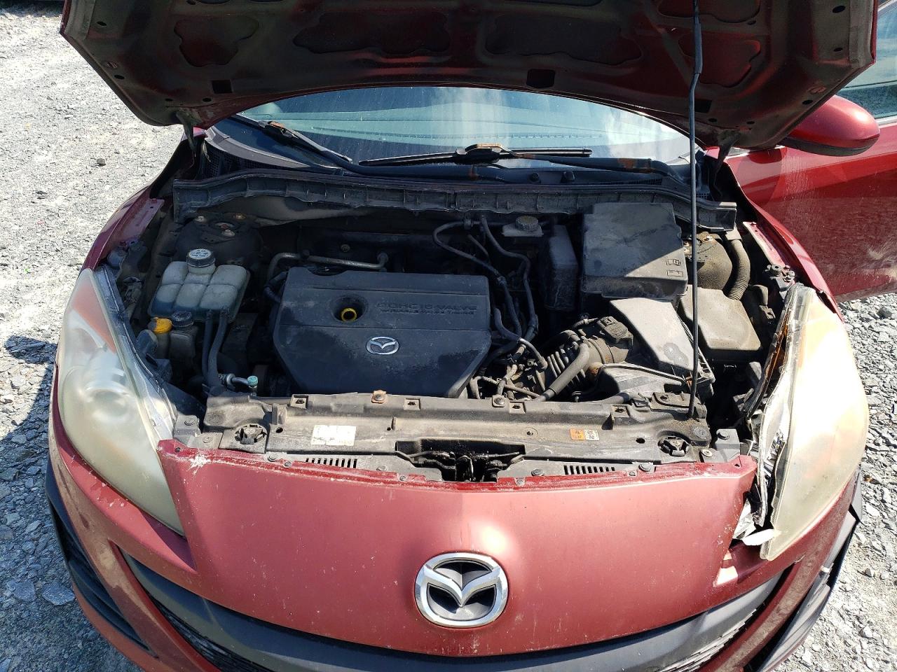 2011 Mazda 3 I Red vin: JM1BL1VFXB1444051