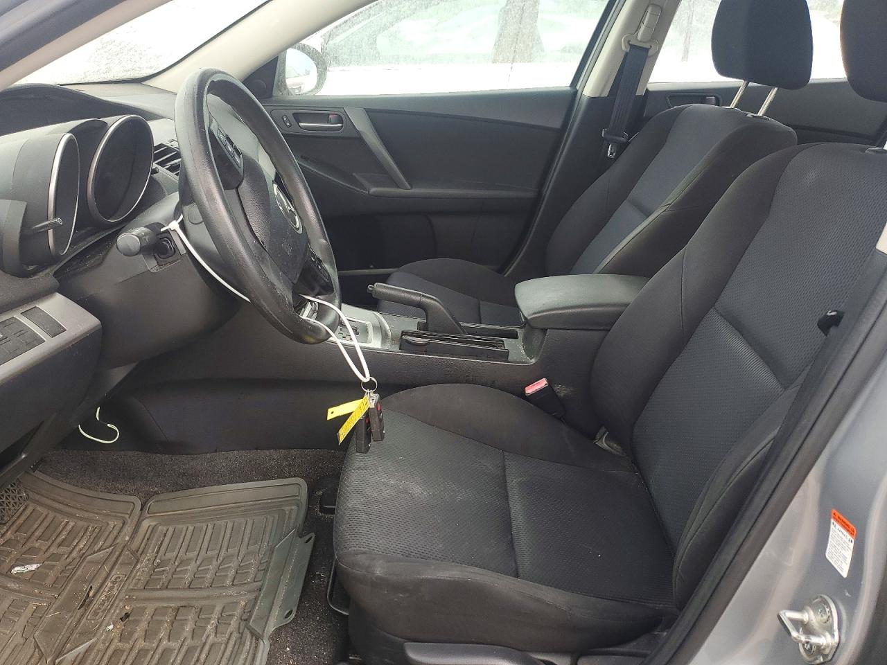 2011 Mazda 3 I Silver vin: JM1BL1VFXB1469788