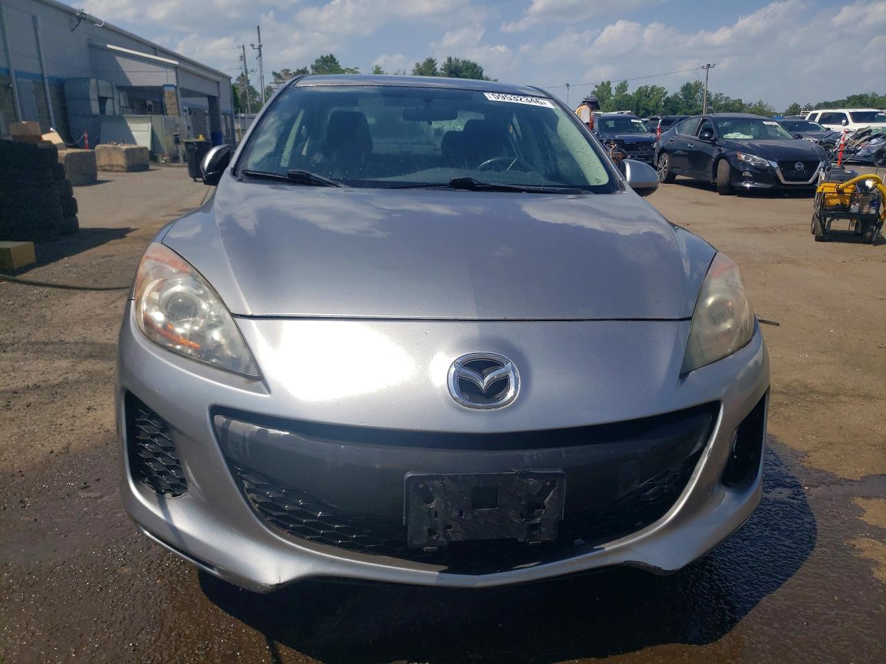 2012 Mazda 3 I Silver vin: JM1BL1VG0C1508236
