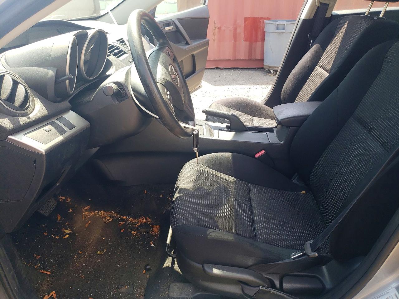 2012 Mazda 3 I Silver vin: JM1BL1VG0C1508236