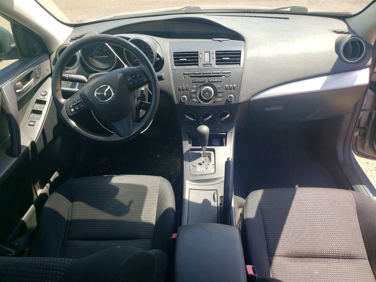 2012 Mazda 3 I Silver vin: JM1BL1VG0C1508236