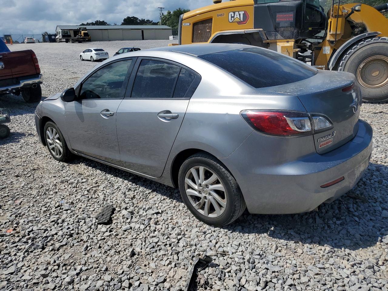 2012 Mazda 3 I Silver vin: JM1BL1VG0C1513615
