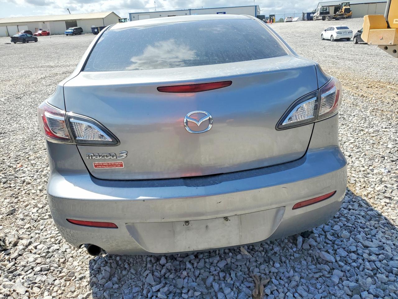 2012 Mazda 3 I Silver vin: JM1BL1VG0C1513615