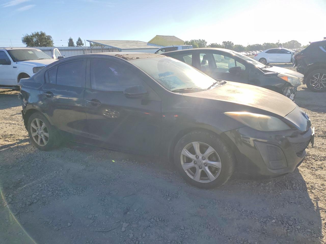 2011 Mazda 3 I Черный vin: JM1BL1VG1B1476587