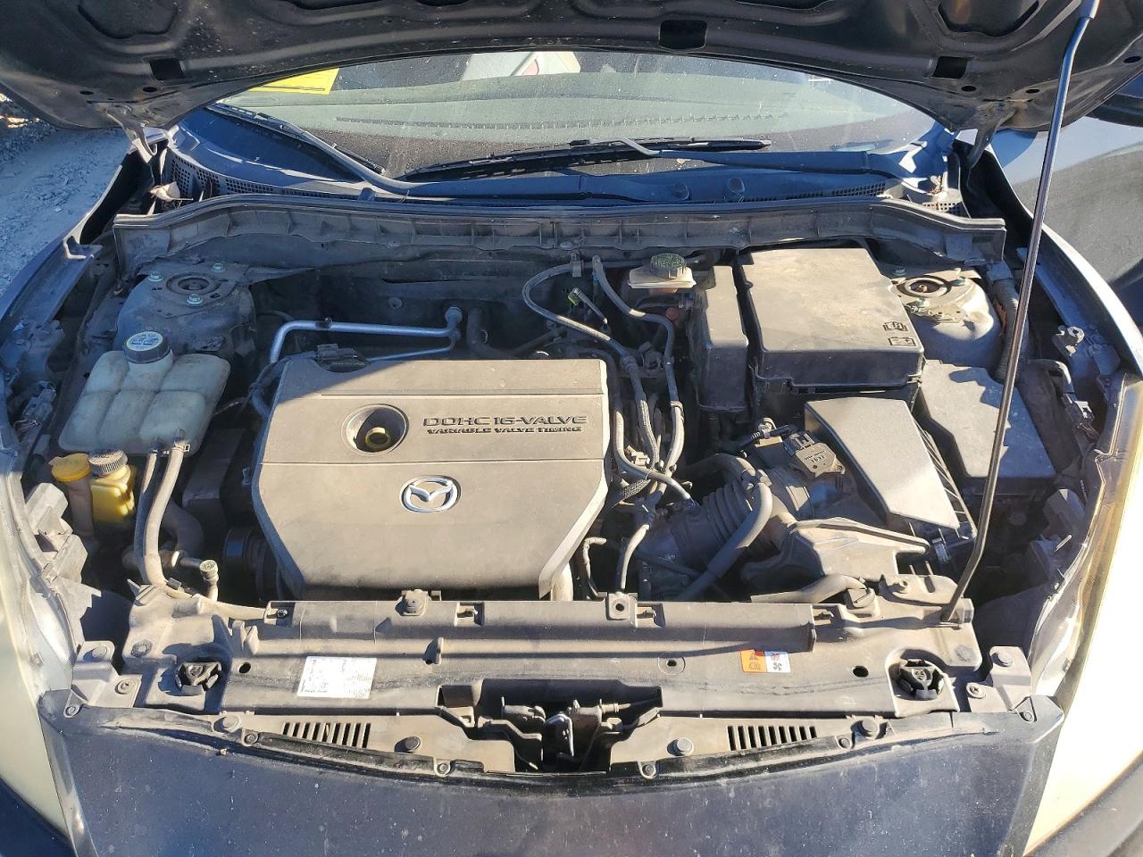 2011 Mazda 3 I Черный vin: JM1BL1VG1B1476587