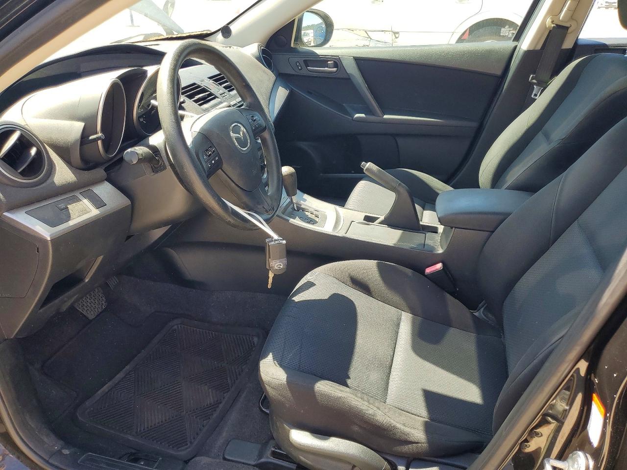 2011 Mazda 3 I Black vin: JM1BL1VG2B1481331