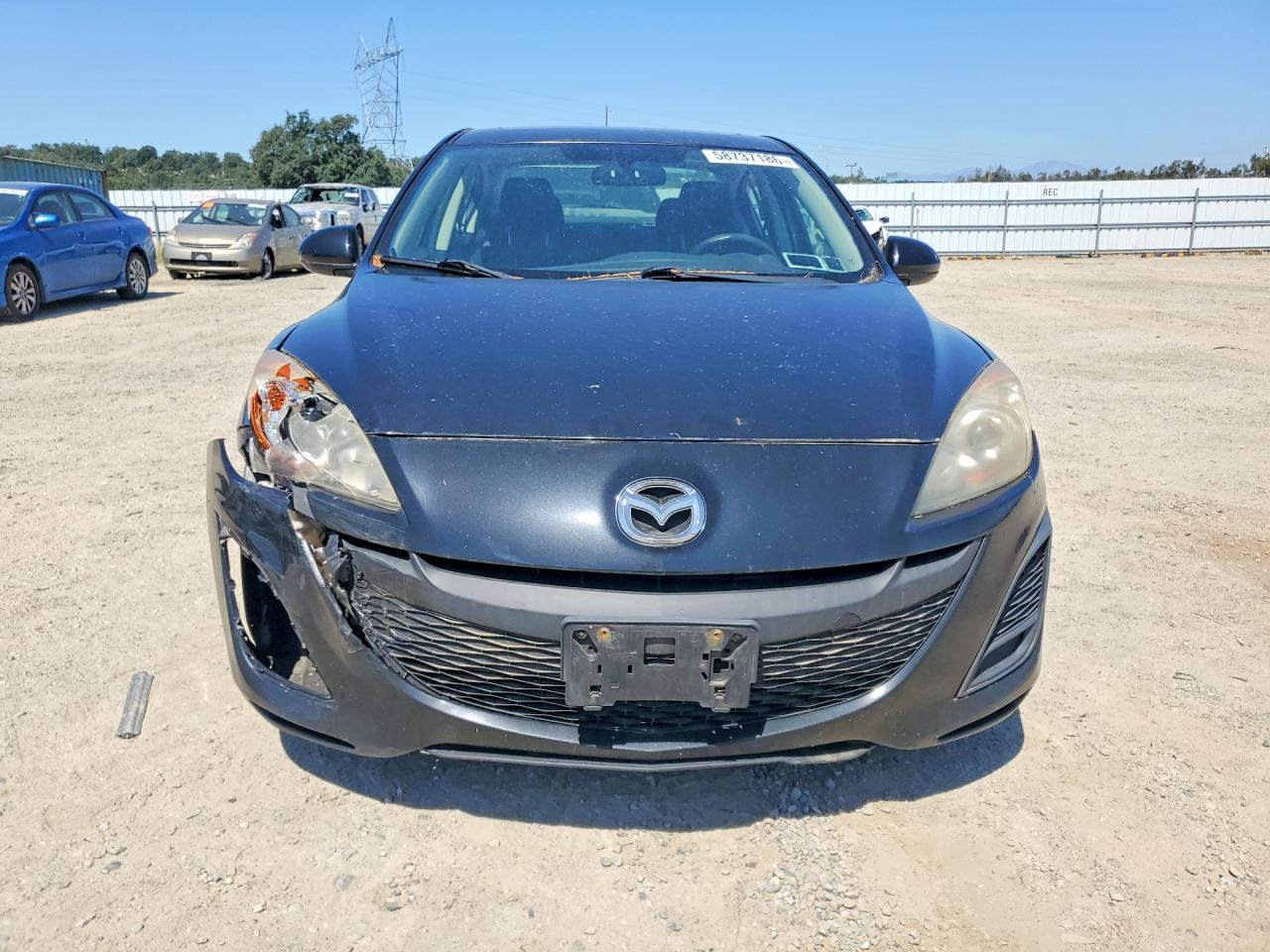 2011 Mazda 3 I Black vin: JM1BL1VG2B1481331