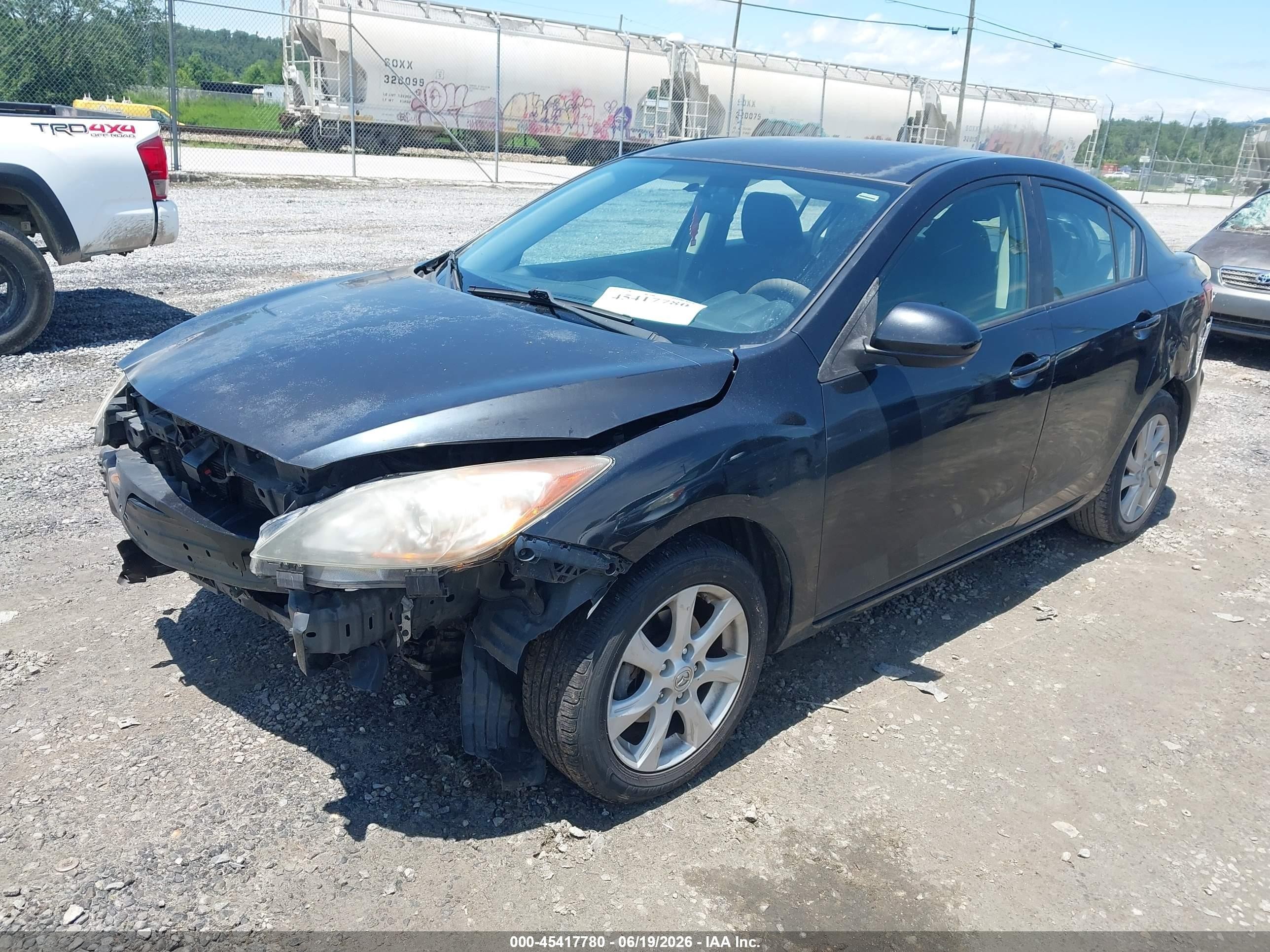 2012 Mazda Mazda3 I Touring Black vin: JM1BL1VG2C1510764
