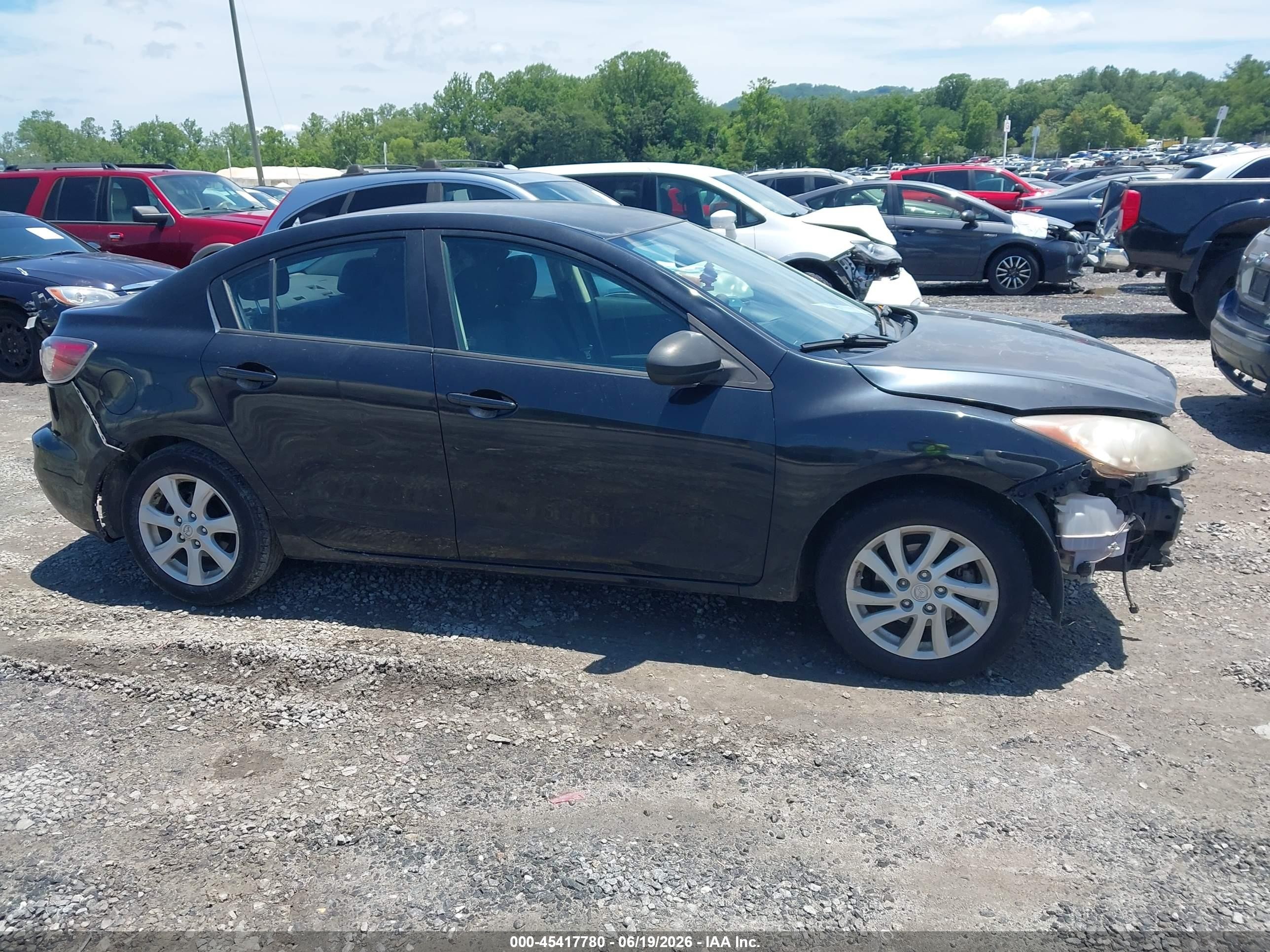 2012 Mazda Mazda3 I Touring Black vin: JM1BL1VG2C1510764