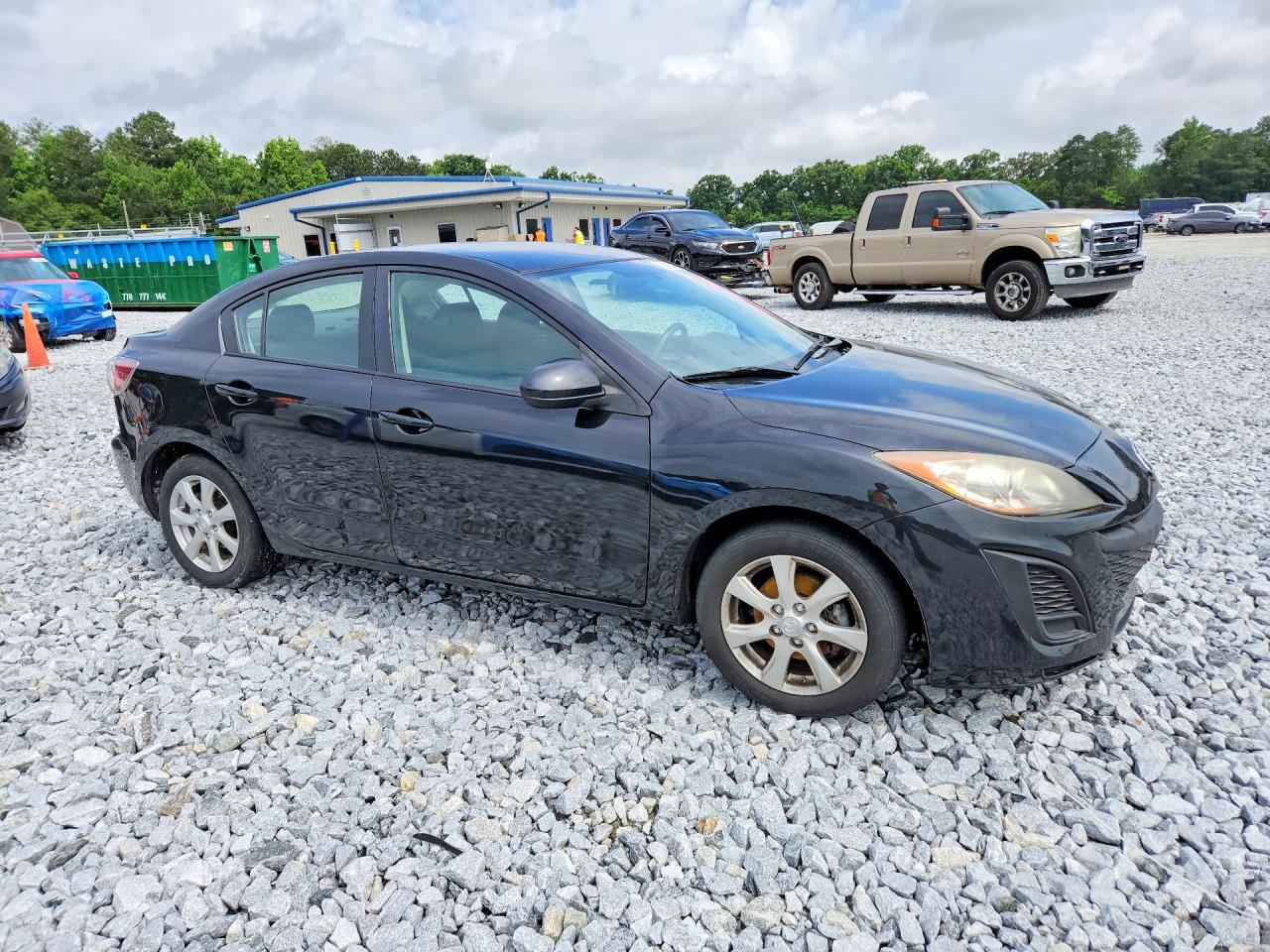2011 Mazda 3 I Black vin: JM1BL1VG3B1357939